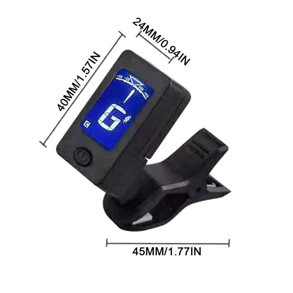 360°回転式クリップチューナー