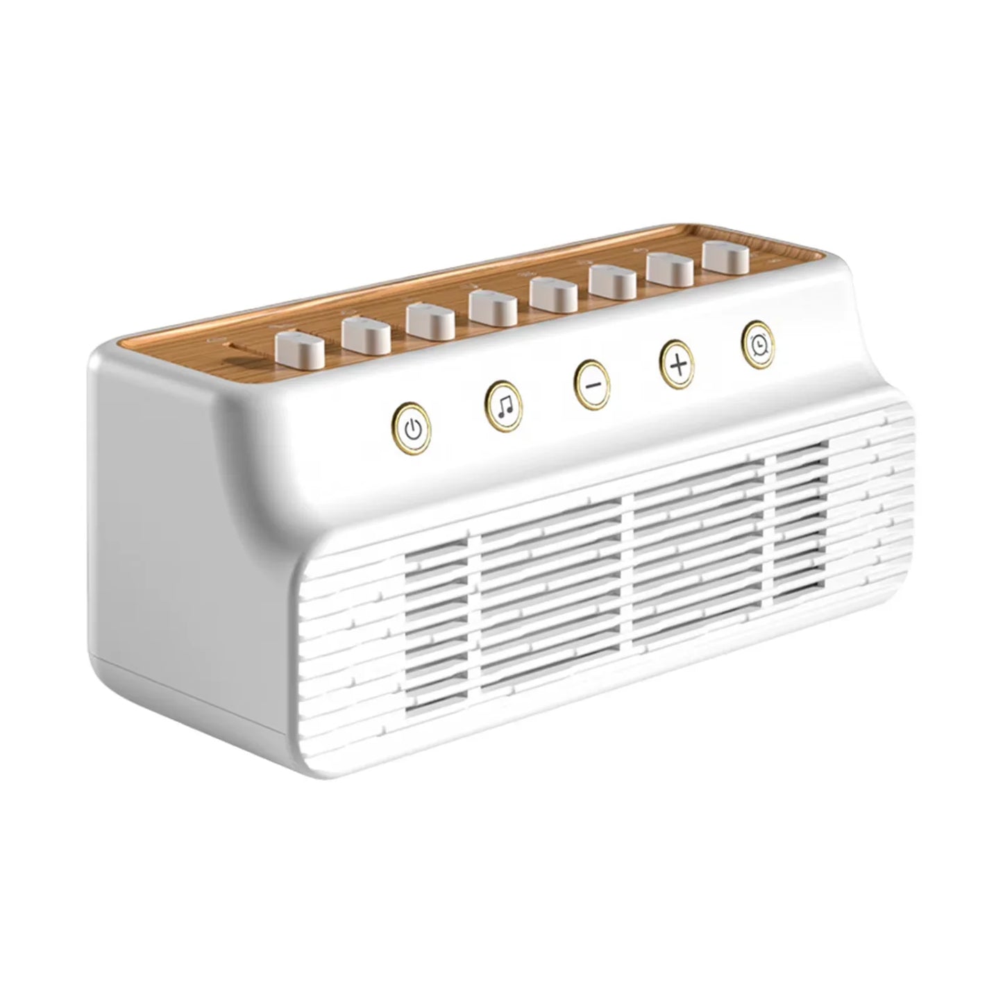 Portable White Noise Bluetooth Speaker Nature Sound Sleep Aid Music Box Wireless Stereo MP3 Music Player Support Timed Shutdown.