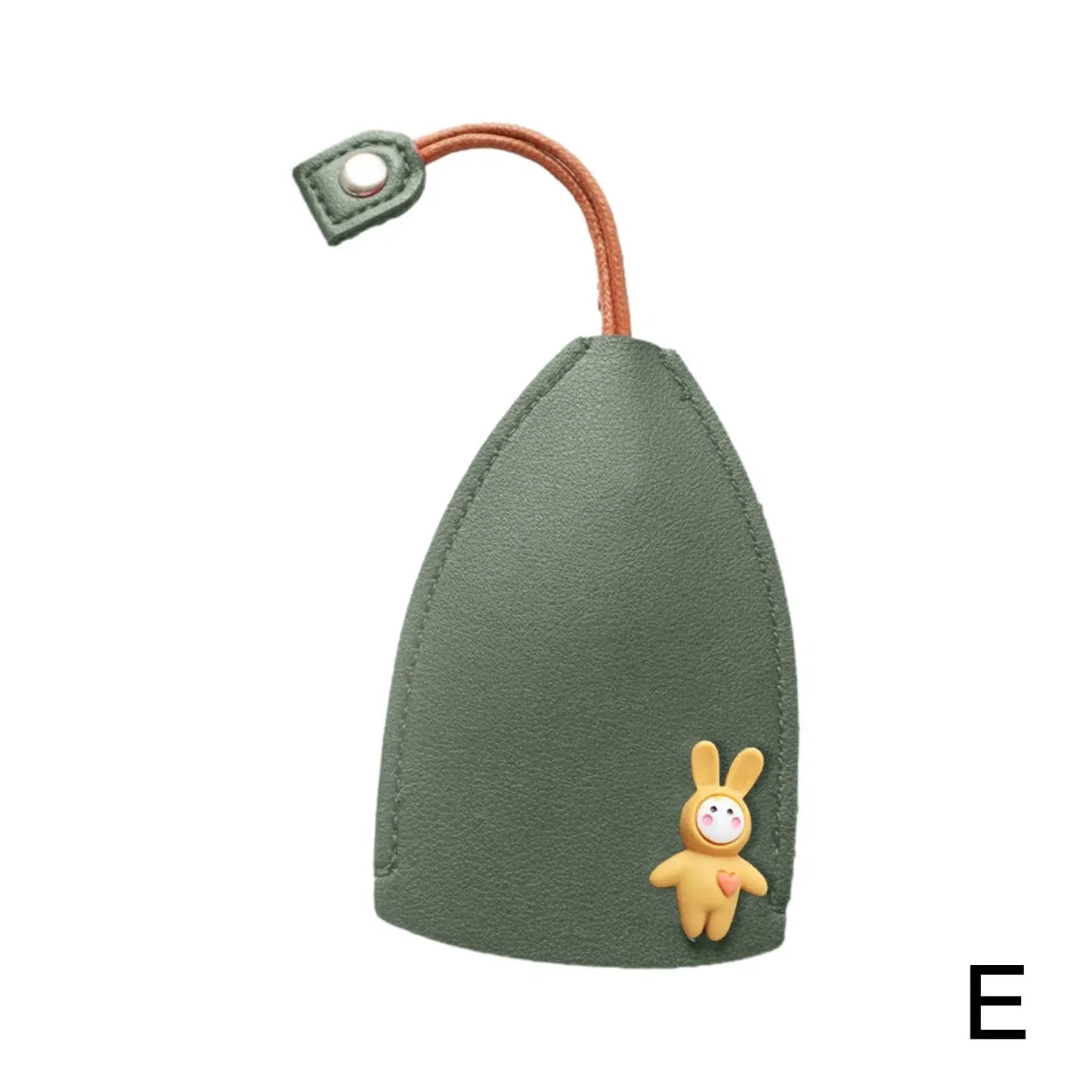 Cute Pull Out Key Case Cartoon Animals Rabbit Cat PU Leather Key Wallets Housekeepers Car Key Holder Case Leather Bag for Keys.