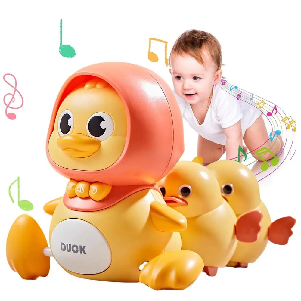 Baby Crawling Toys with Music Early Learning Development Interactive Walking Toy Infant Learn to Walk for Girls Boys Christmas.