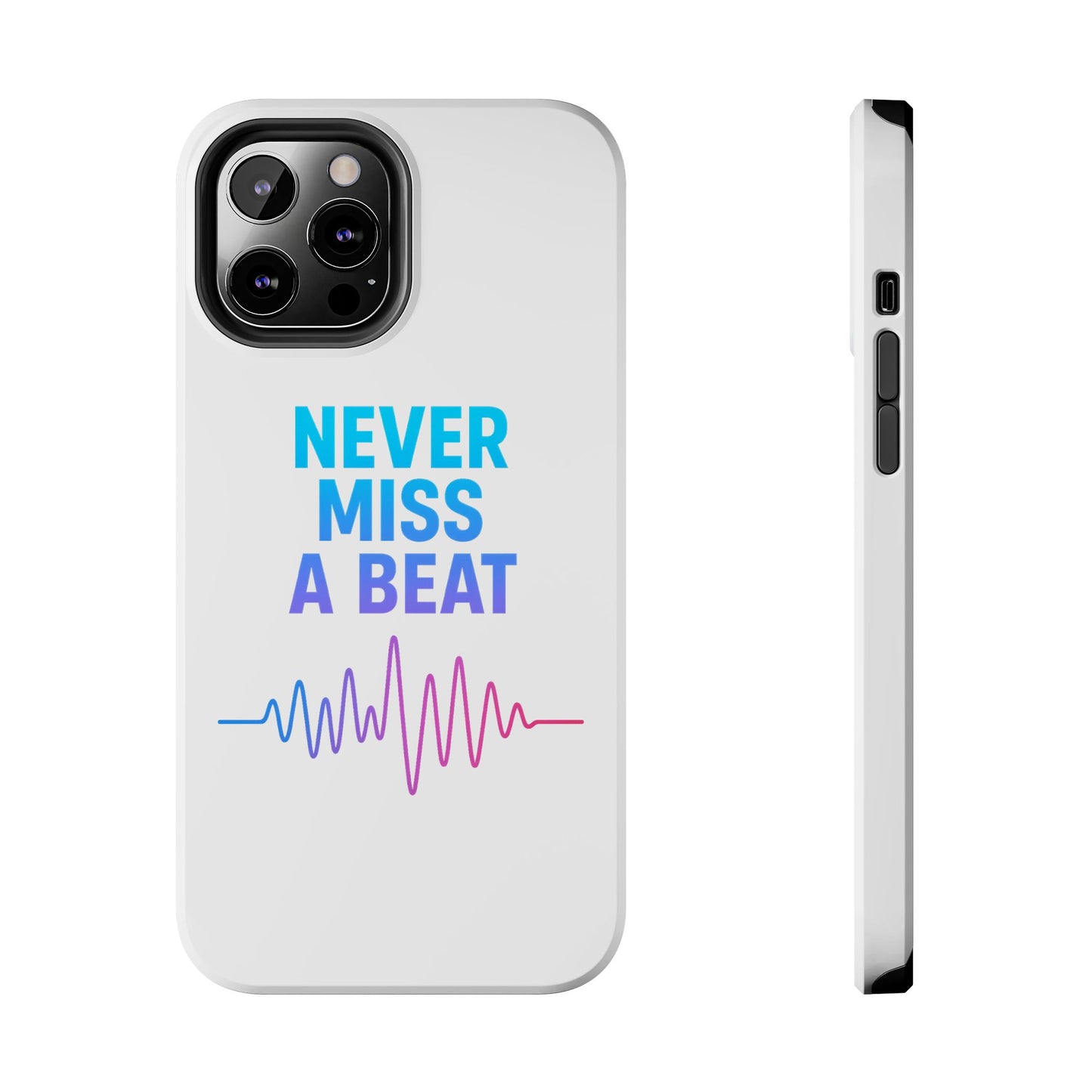 Durable Phone Cases with Motivational Design, Gifts for Music Lovers, Fitness Enthusiasts, and Trendsetters