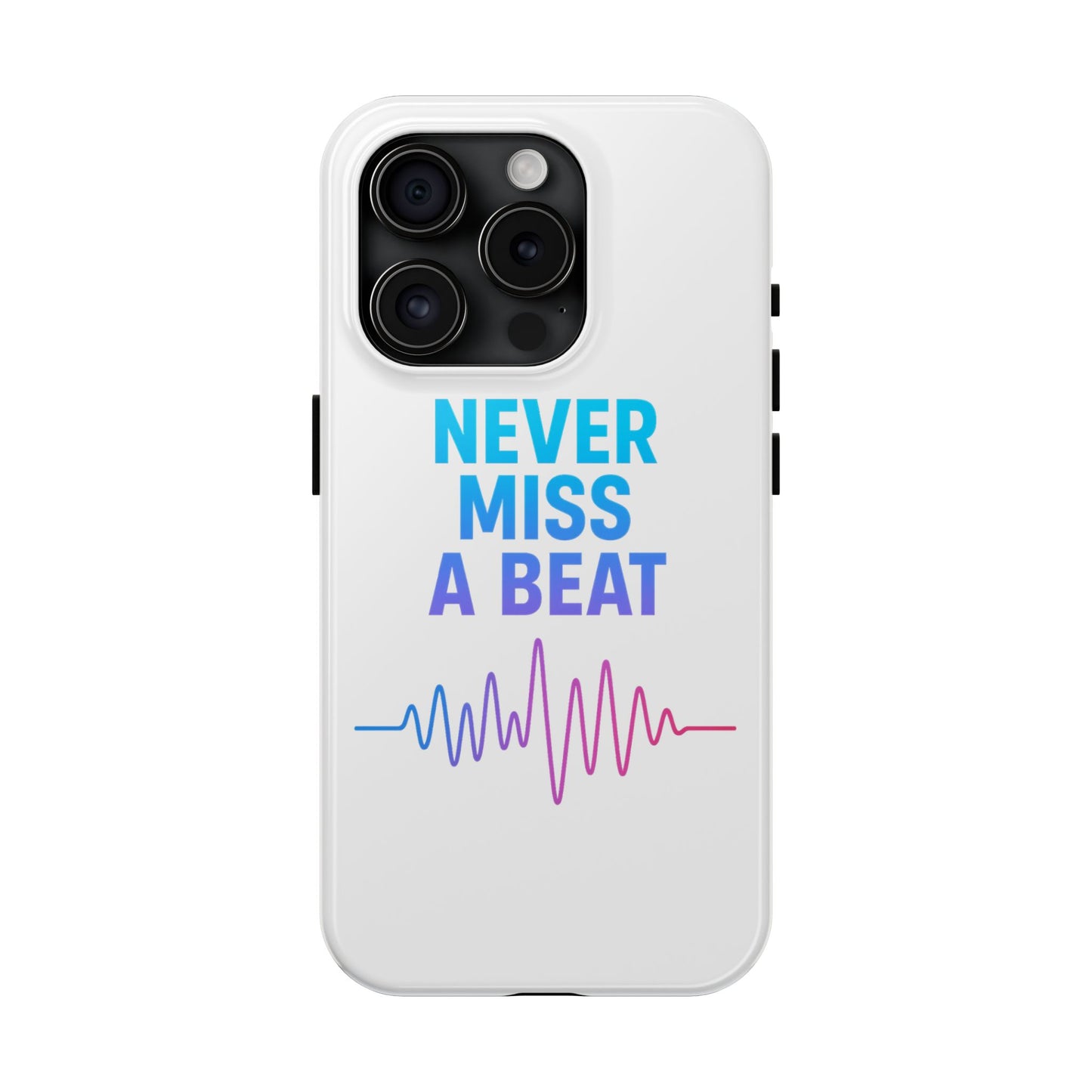 Durable Phone Cases with Motivational Design, Gifts for Music Lovers, Fitness Enthusiasts, and Trendsetters