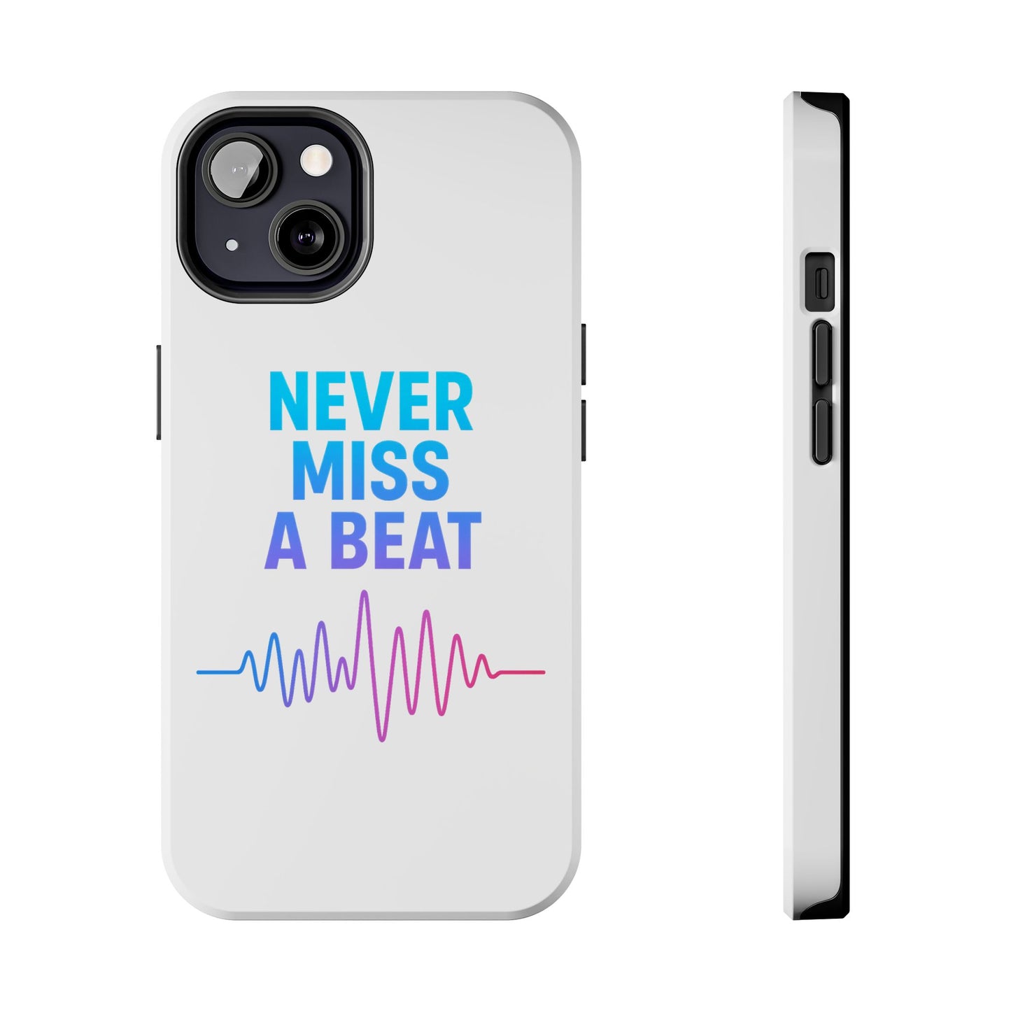 Durable Phone Cases with Motivational Design, Gifts for Music Lovers, Fitness Enthusiasts, and Trendsetters