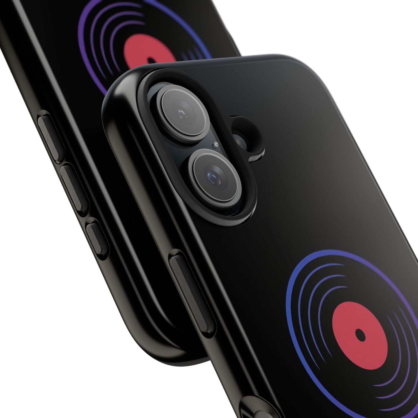 Vinyl Record Phone Case - Retro Accessories, Music Lover's Gift, Durable Protection, Unique Design, Fun Tech Gear