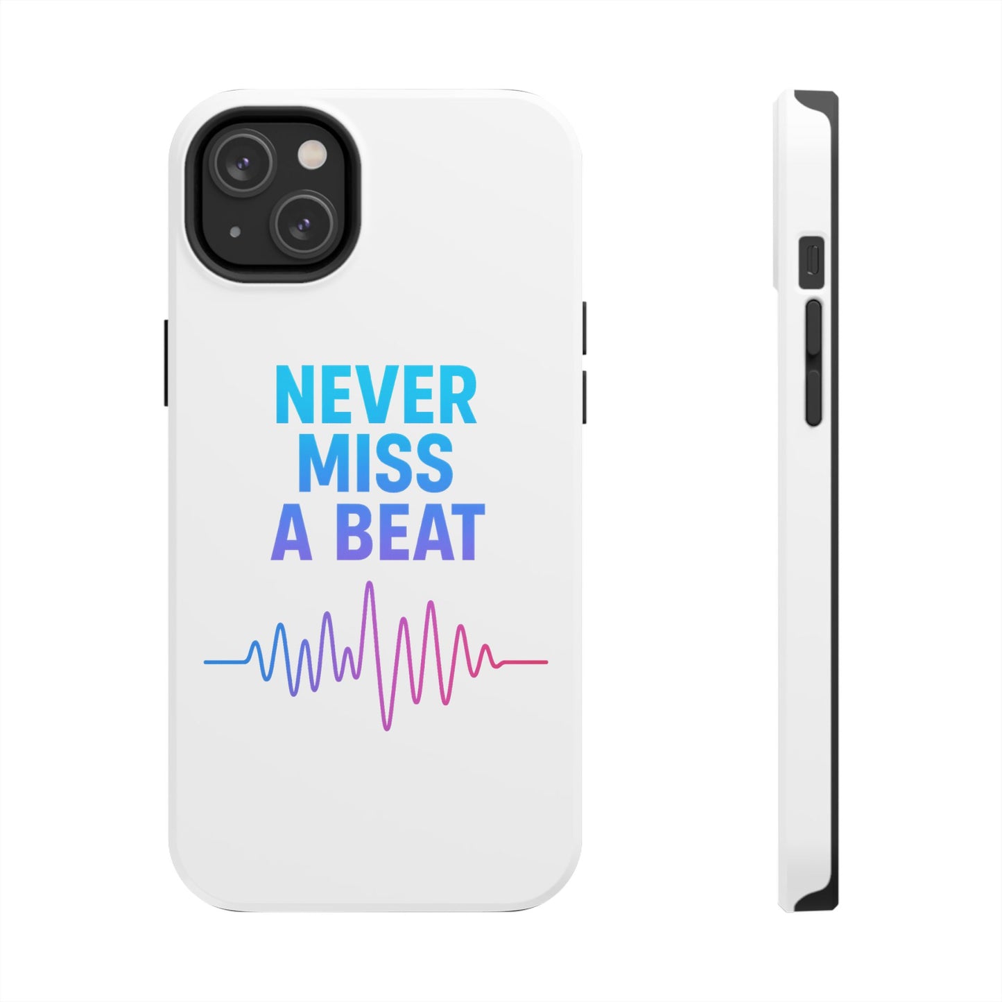 Durable Phone Cases with Motivational Design, Gifts for Music Lovers, Fitness Enthusiasts, and Trendsetters