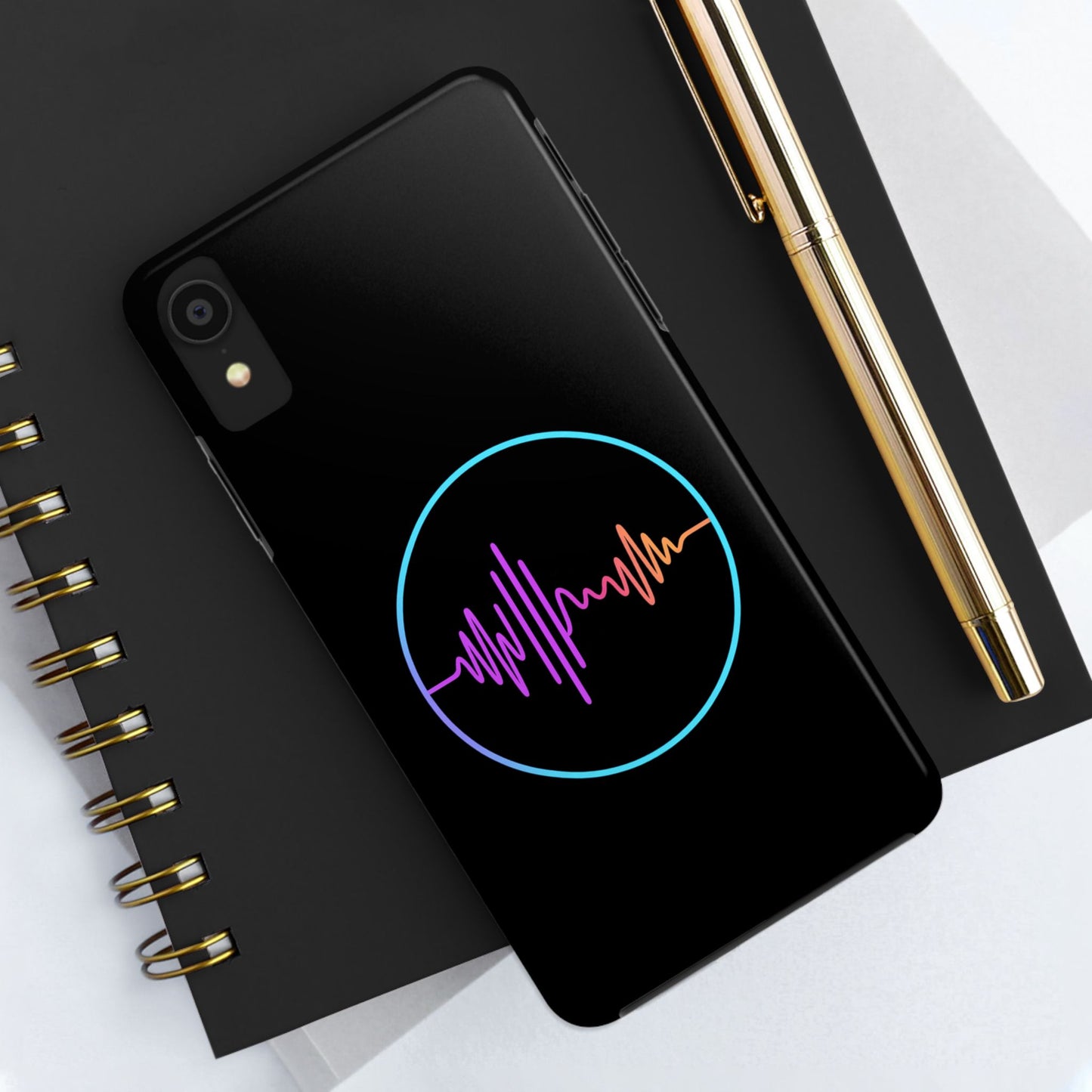 Colorful Soundwave Tough Phone Cases for Music Lovers, Durable Phone Covers, Gifts for Musicians, Unique Phone Accessories, Vibrant [...]