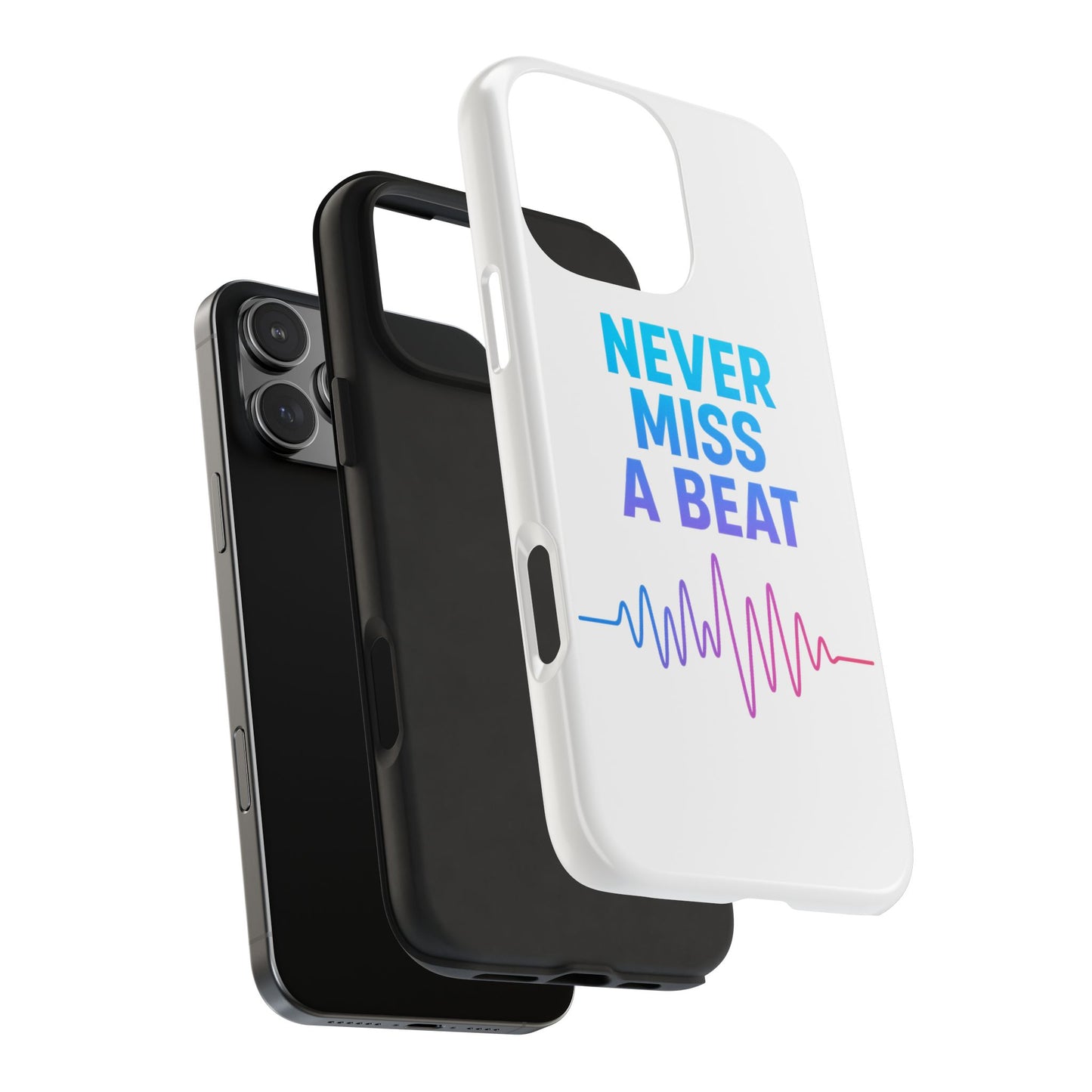 Durable Phone Cases with Motivational Design, Gifts for Music Lovers, Fitness Enthusiasts, and Trendsetters