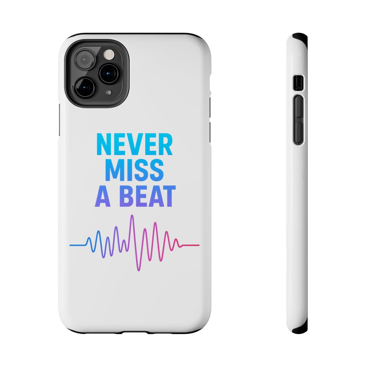 Durable Phone Cases with Motivational Design, Gifts for Music Lovers, Fitness Enthusiasts, and Trendsetters