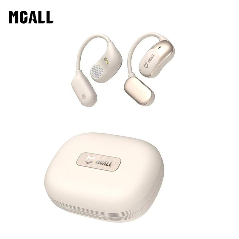 MGALL KC09 OWS Electronic Wireless Bluetooth Earbud Headset with 2025 New Bluetooth 6.0 for Faster, More Stable Connection & Lower Power Use, Comfortable & Luxurious Sound for Music & Phone Calls