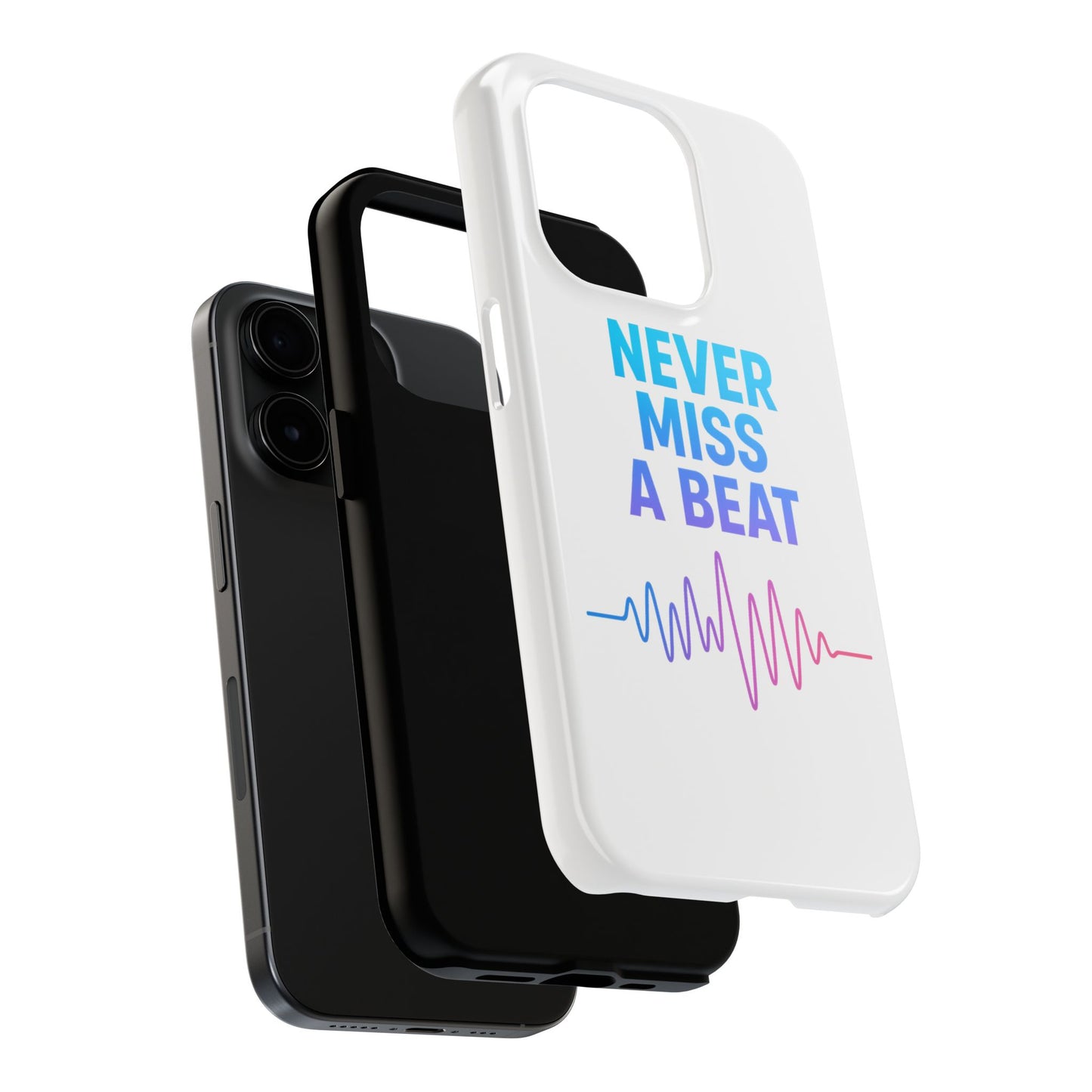 Durable Phone Cases with Motivational Design, Gifts for Music Lovers, Fitness Enthusiasts, and Trendsetters