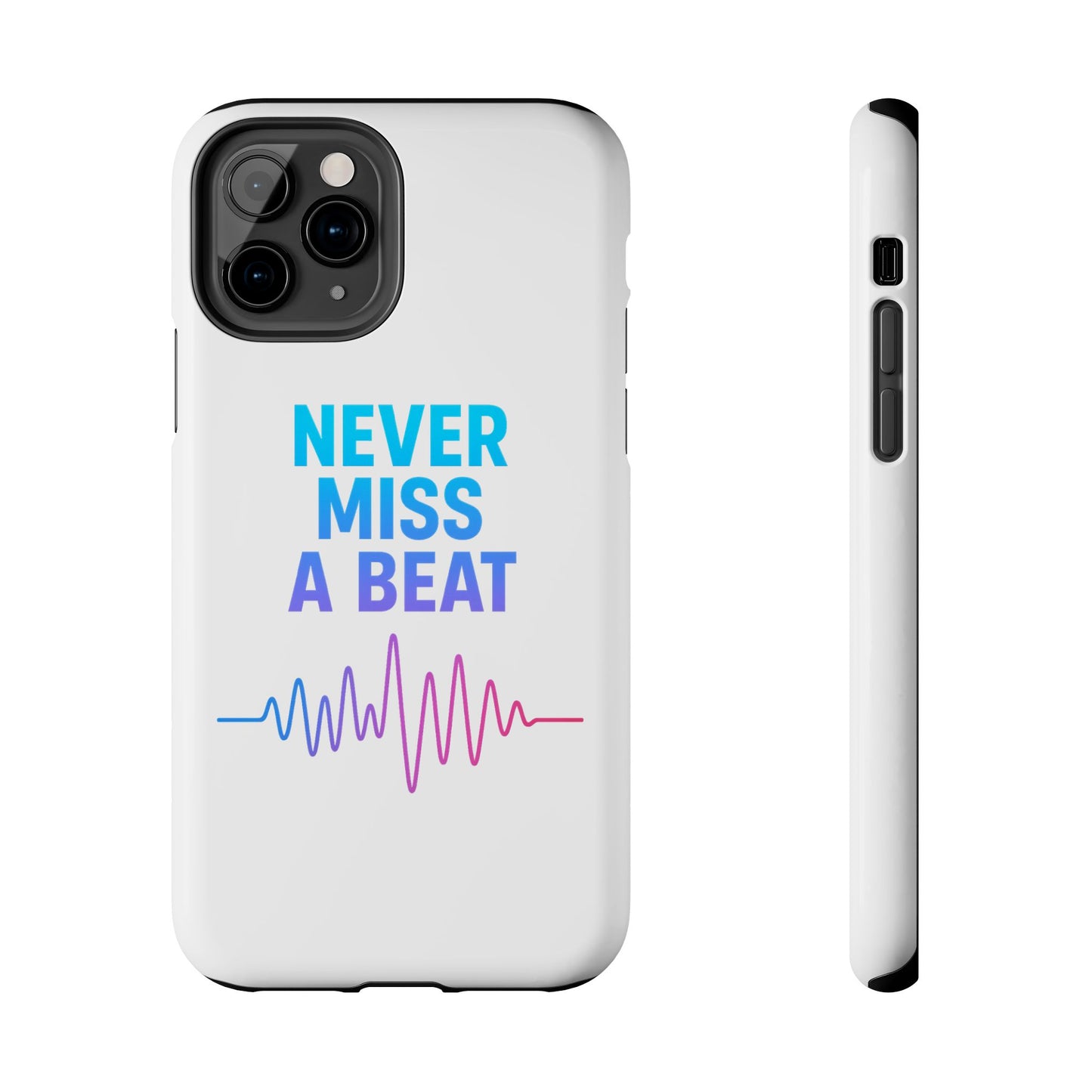Durable Phone Cases with Motivational Design, Gifts for Music Lovers, Fitness Enthusiasts, and Trendsetters