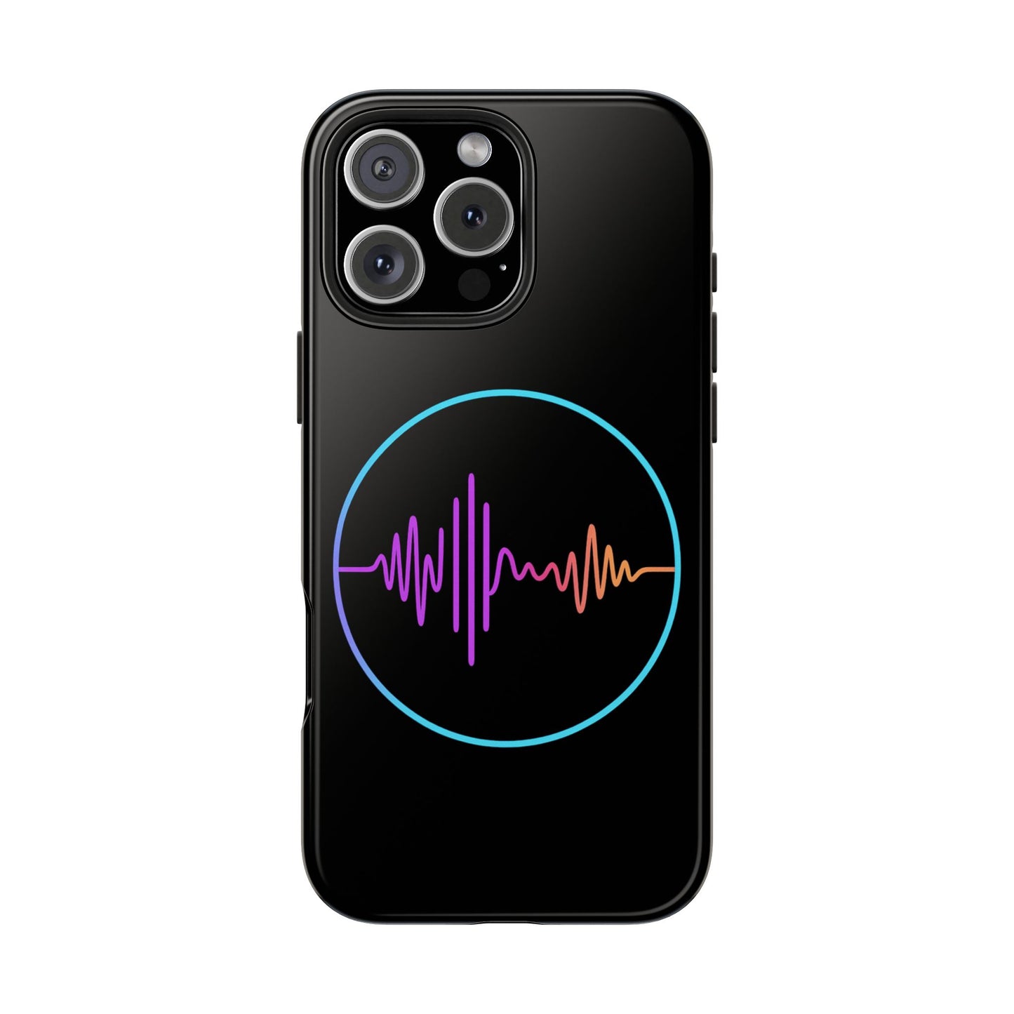Colorful Soundwave Tough Phone Cases for Music Lovers, Durable Phone Covers, Gifts for Musicians, Unique Phone Accessories, Vibrant [...]