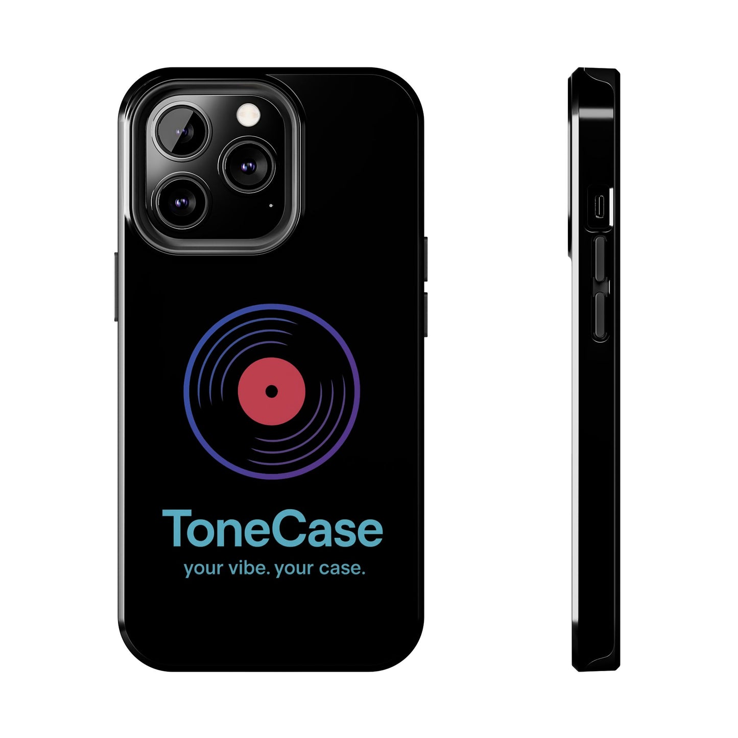 Vinyl Record Phone Case - Retro Accessories, Music Lover's Gift, Durable Protection, Unique Design, Fun Tech Gear