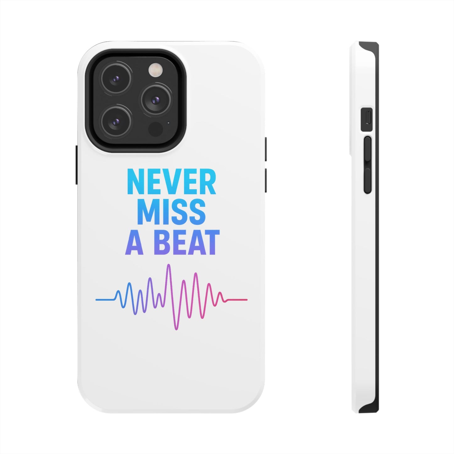 Durable Phone Cases with Motivational Design, Gifts for Music Lovers, Fitness Enthusiasts, and Trendsetters