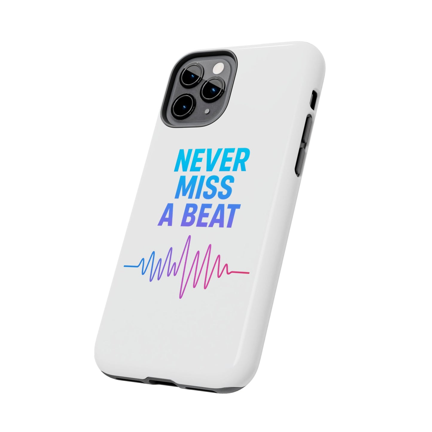 Durable Phone Cases with Motivational Design, Gifts for Music Lovers, Fitness Enthusiasts, and Trendsetters
