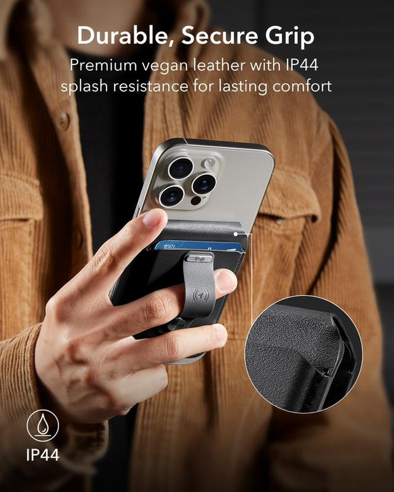 ESR Geo for Magsafe Wallet with Full Find My Functionality,3/5 Card-Holder, RFID Blocking, Magnetic Wallet for Iphone 17/16/15/14/13/12 Series,With Adjustable Stand