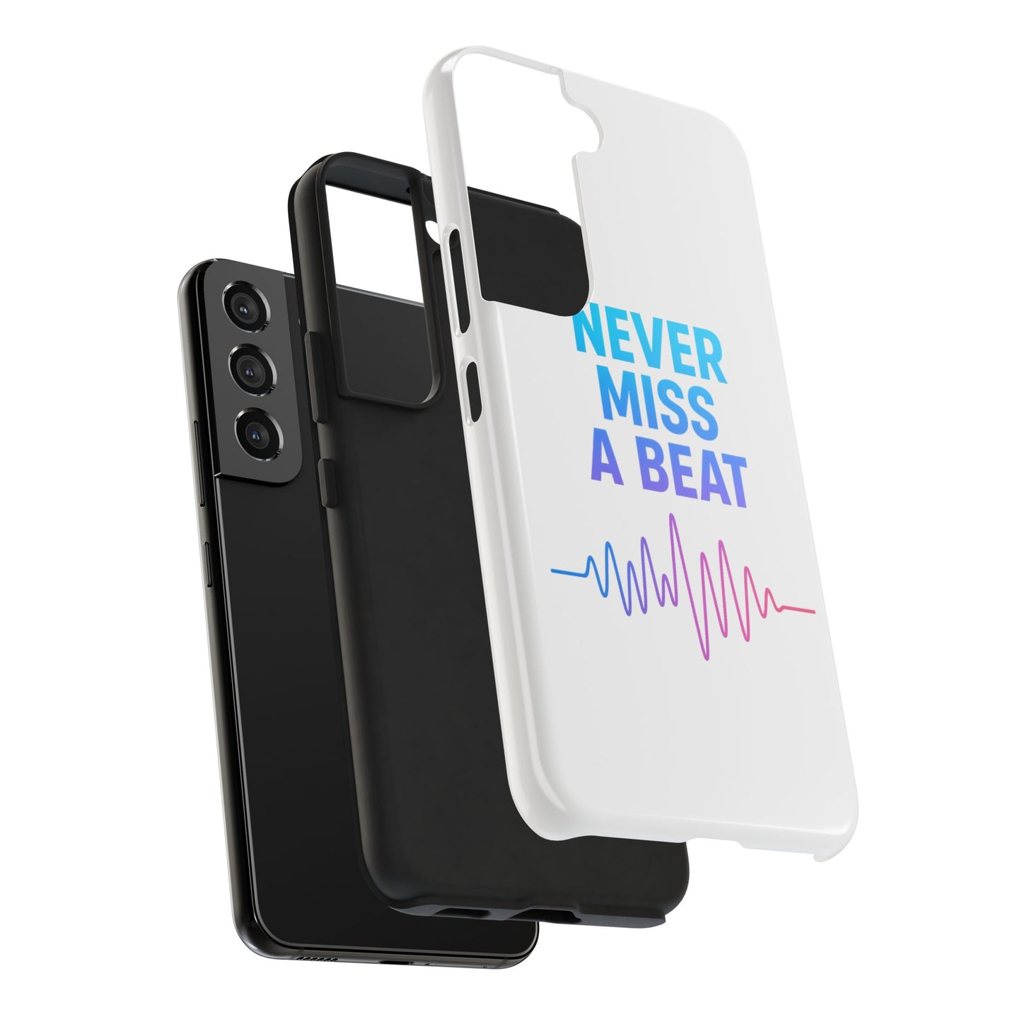 Durable Phone Cases with Motivational Design, Gifts for Music Lovers, Fitness Enthusiasts, and Trendsetters
