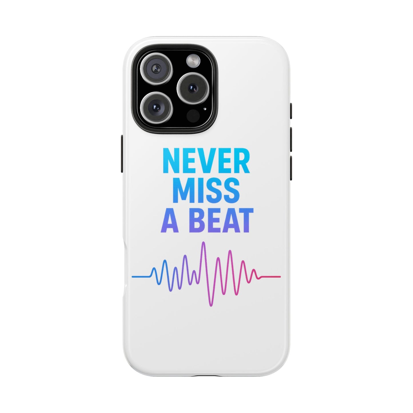 Durable Phone Cases with Motivational Design, Gifts for Music Lovers, Fitness Enthusiasts, and Trendsetters