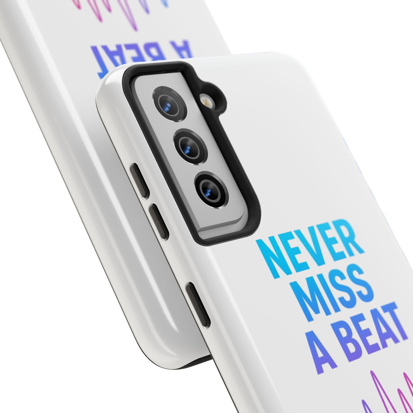 Durable Phone Cases with Motivational Design, Gifts for Music Lovers, Fitness Enthusiasts, and Trendsetters