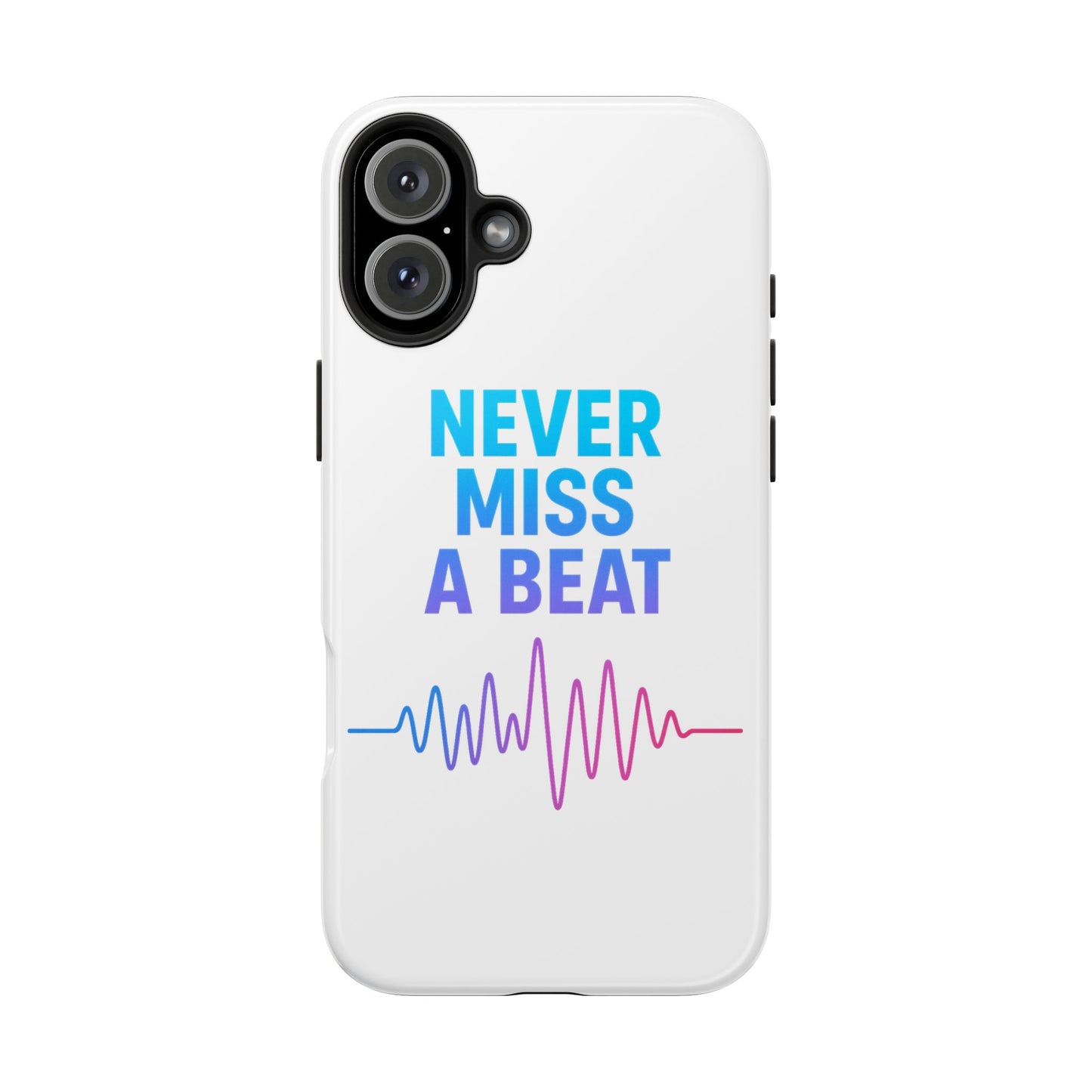 Durable Phone Cases with Motivational Design, Gifts for Music Lovers, Fitness Enthusiasts, and Trendsetters