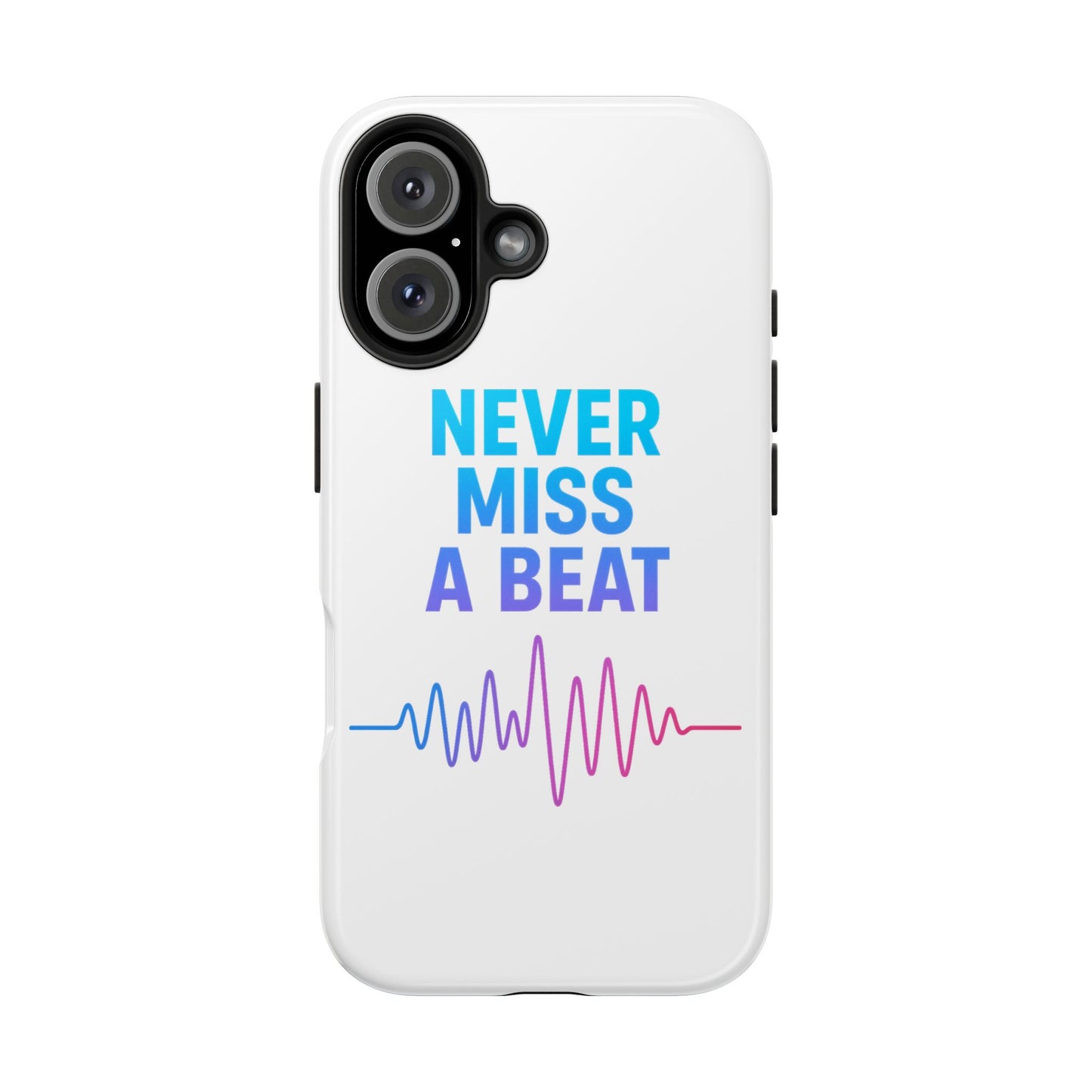 Durable Phone Cases with Motivational Design, Gifts for Music Lovers, Fitness Enthusiasts, and Trendsetters