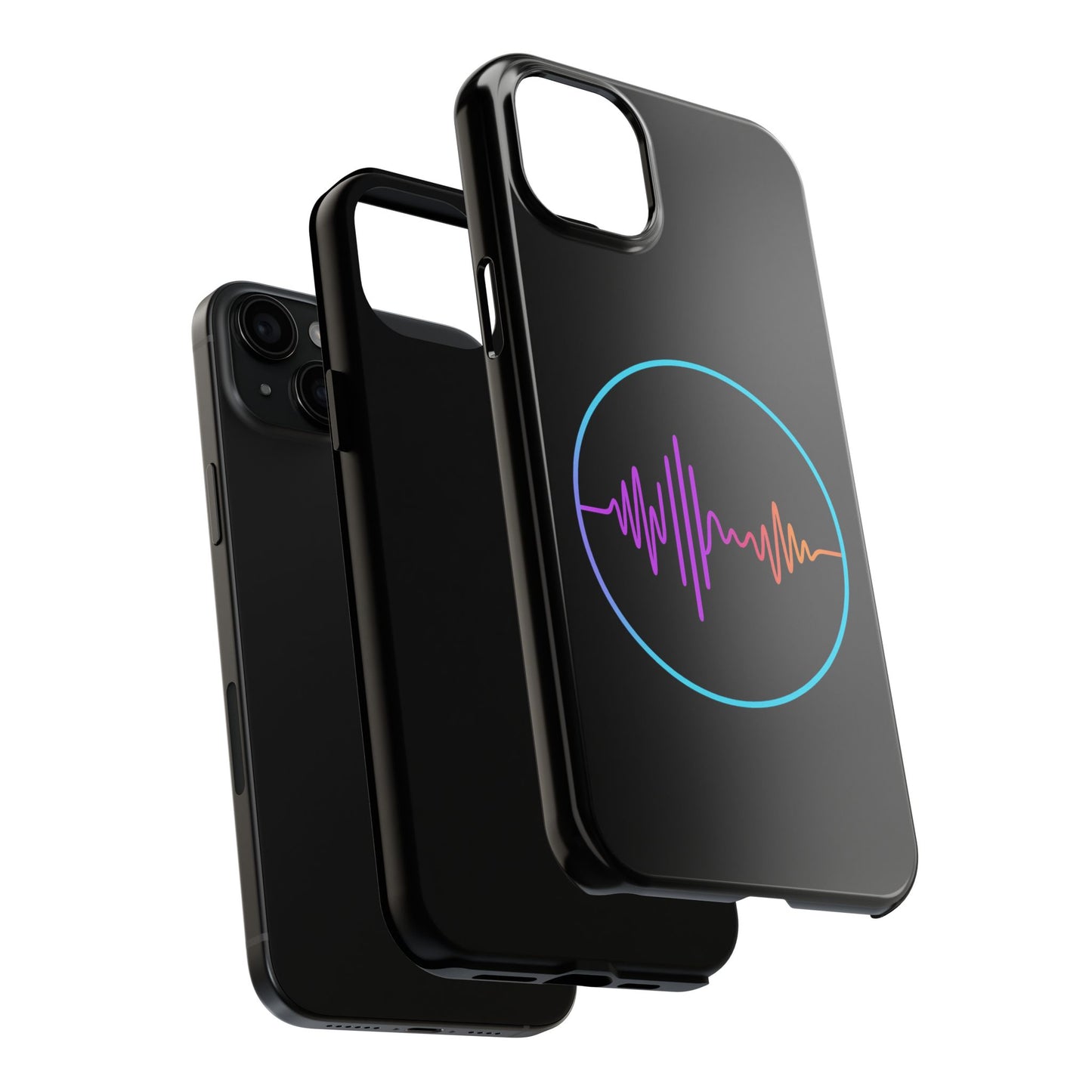 Colorful Soundwave Tough Phone Cases for Music Lovers, Durable Phone Covers, Gifts for Musicians, Unique Phone Accessories, Vibrant [...]