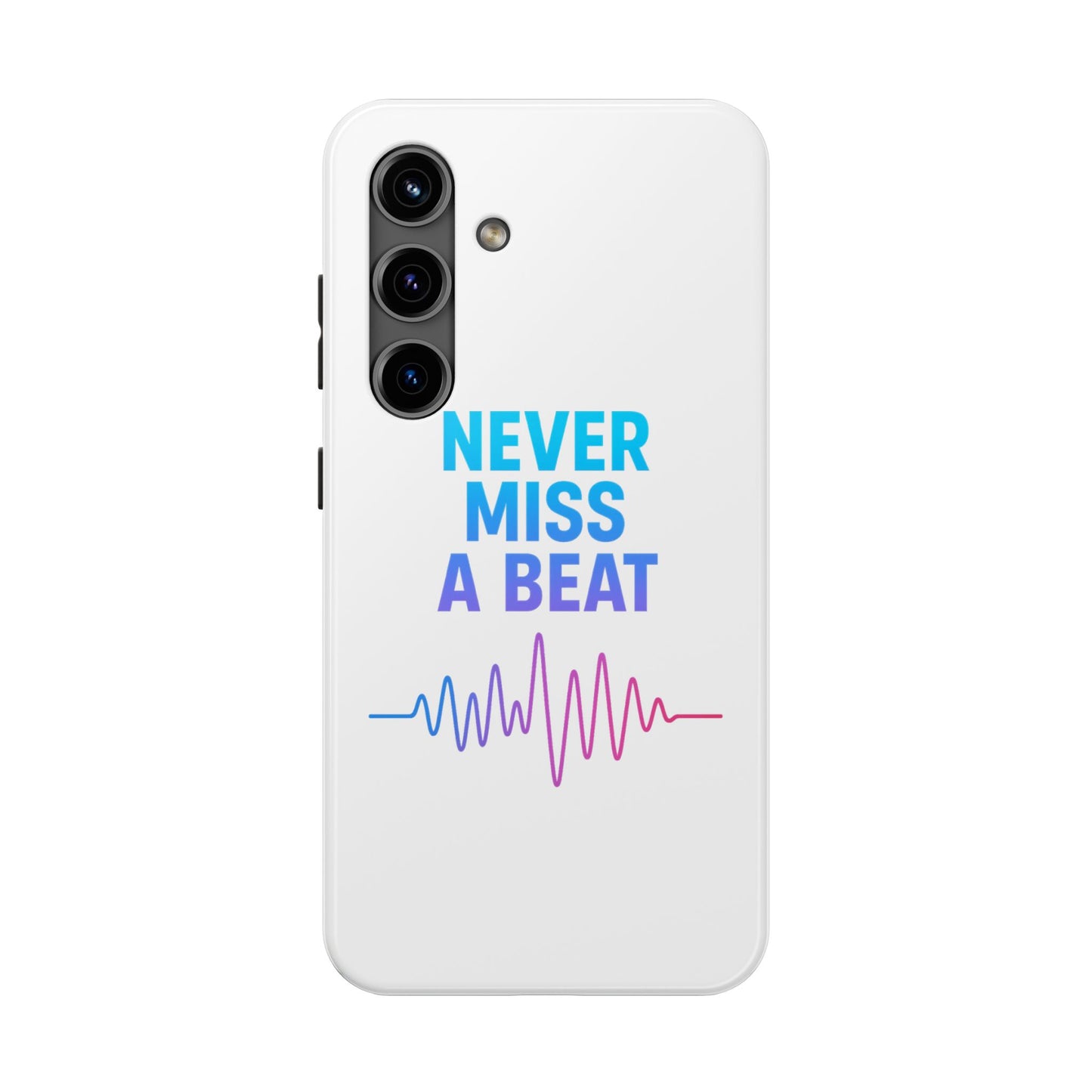 Durable Phone Cases with Motivational Design, Gifts for Music Lovers, Fitness Enthusiasts, and Trendsetters