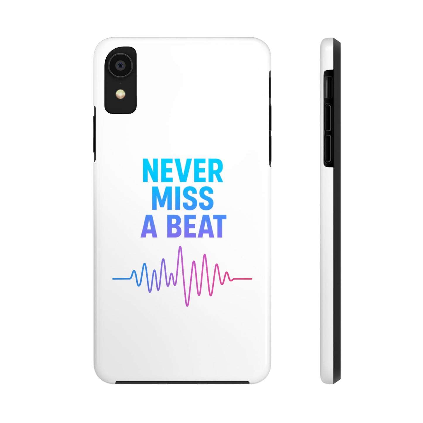 Durable Phone Cases with Motivational Design, Gifts for Music Lovers, Fitness Enthusiasts, and Trendsetters
