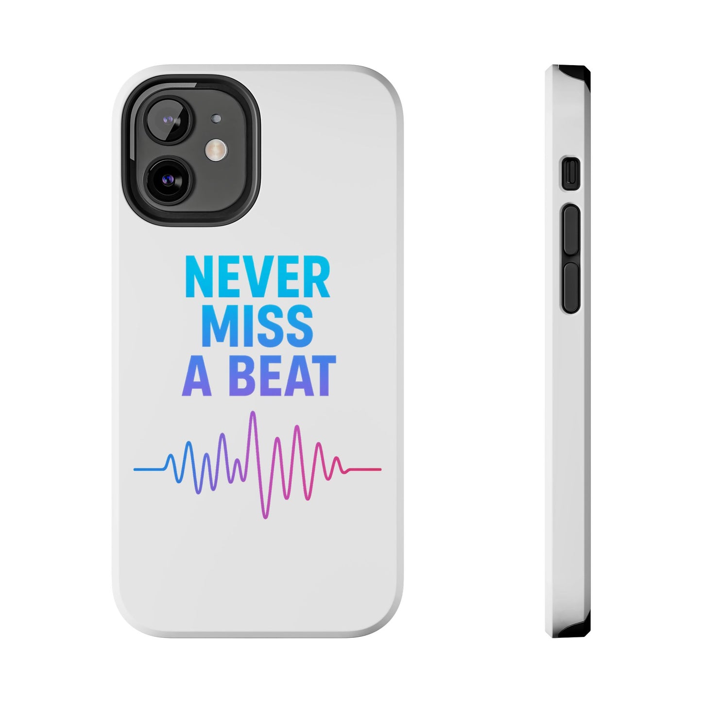 Durable Phone Cases with Motivational Design, Gifts for Music Lovers, Fitness Enthusiasts, and Trendsetters