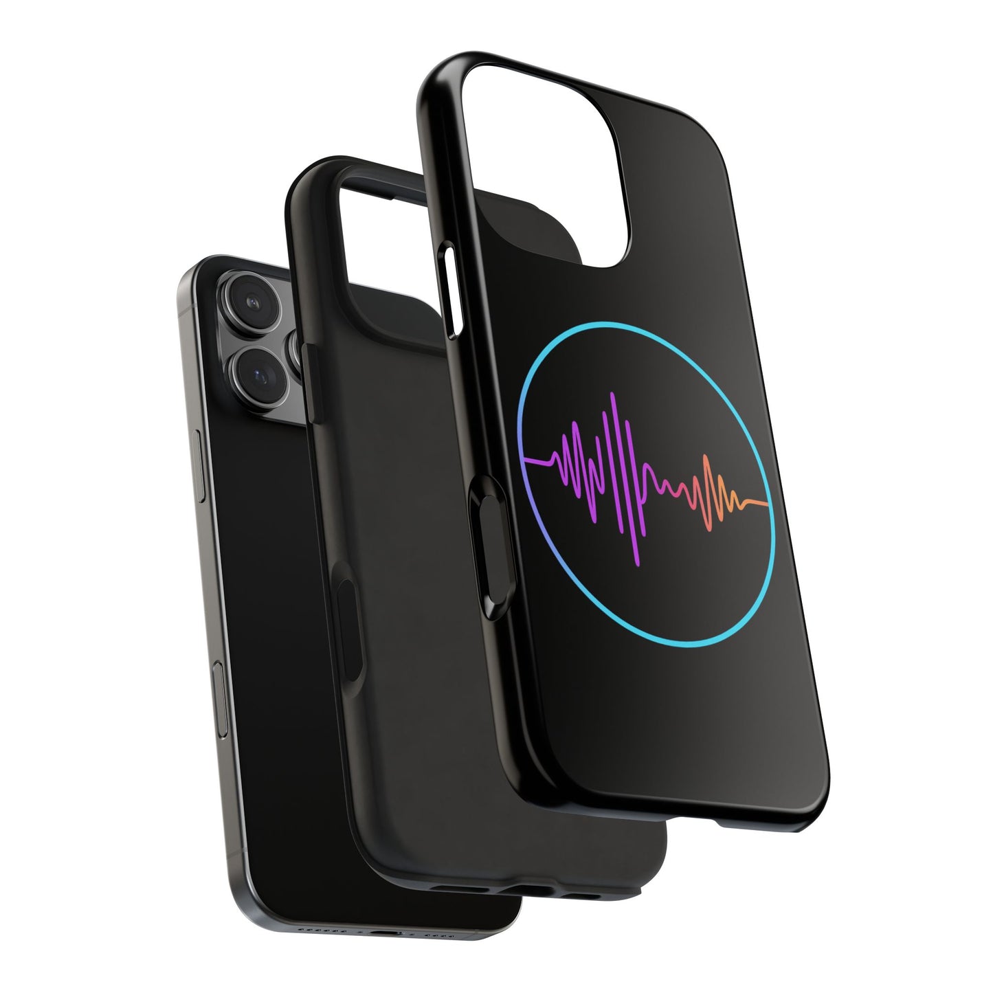 Colorful Soundwave Tough Phone Cases for Music Lovers, Durable Phone Covers, Gifts for Musicians, Unique Phone Accessories, Vibrant [...]