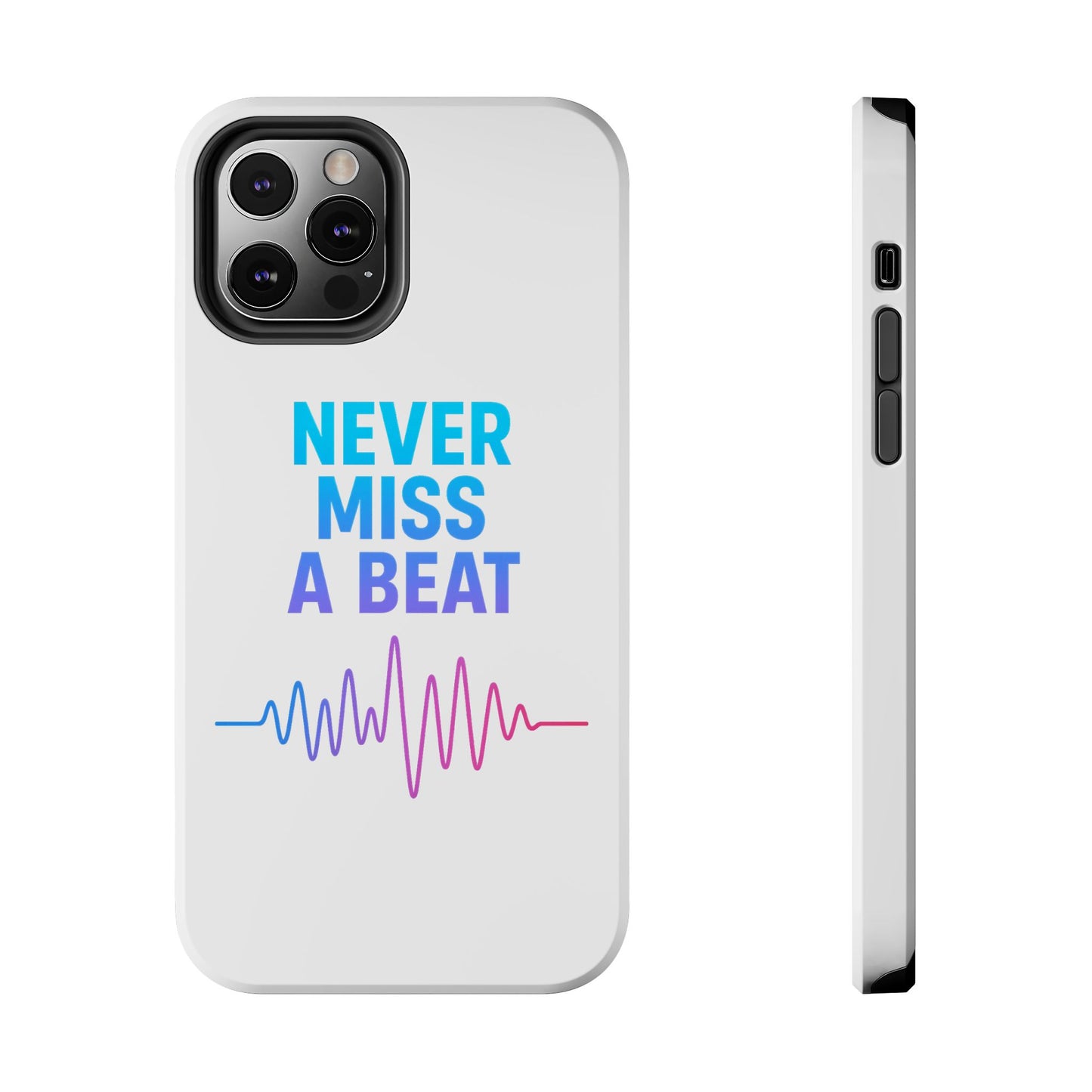 Durable Phone Cases with Motivational Design, Gifts for Music Lovers, Fitness Enthusiasts, and Trendsetters
