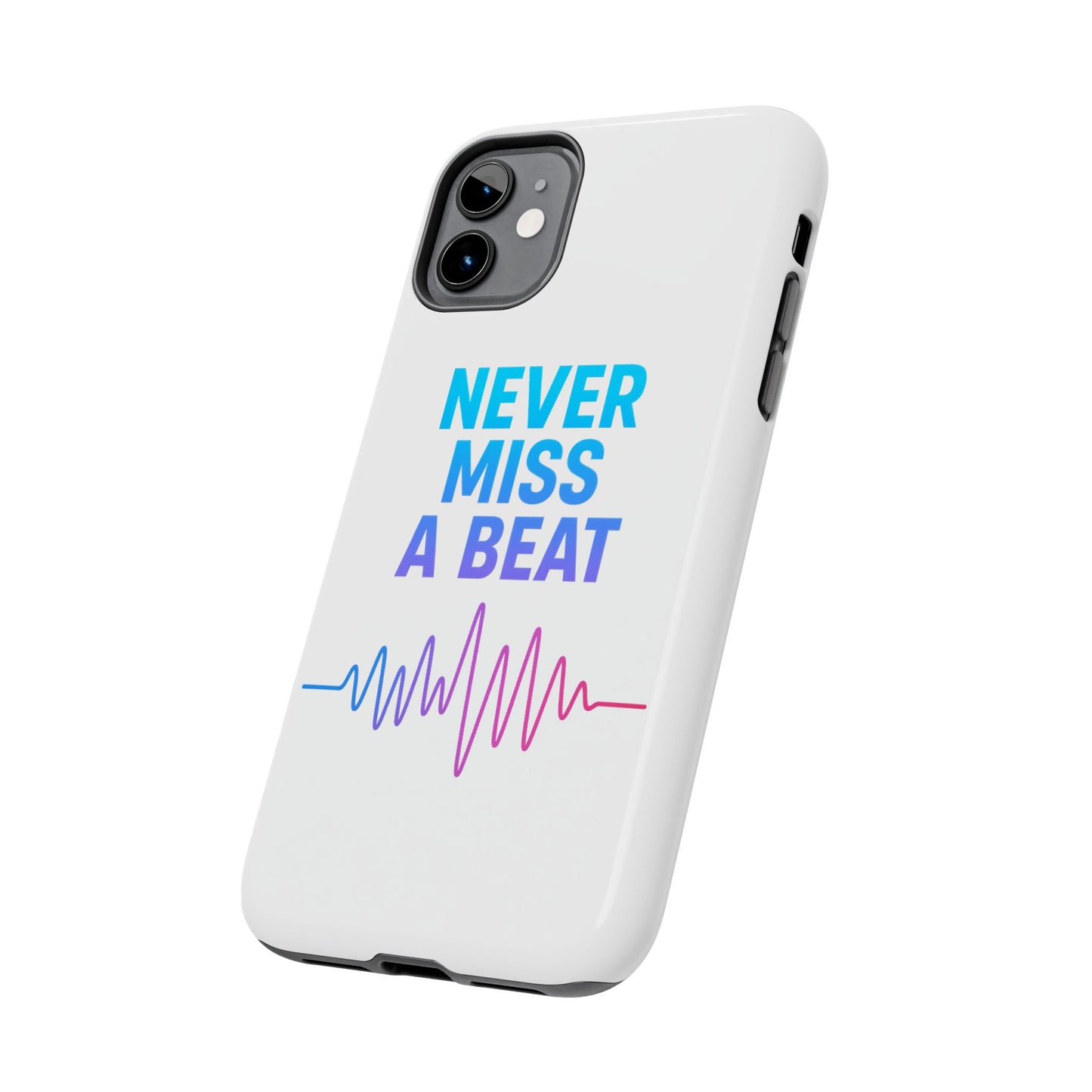 Durable Phone Cases with Motivational Design, Gifts for Music Lovers, Fitness Enthusiasts, and Trendsetters