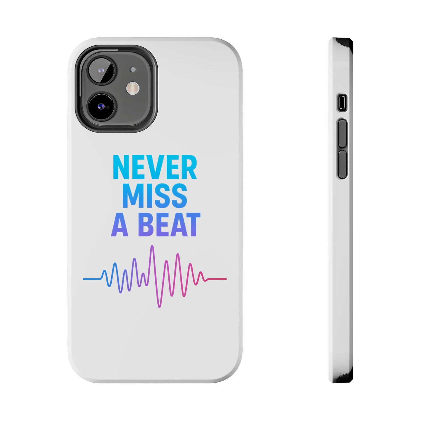 Durable Phone Cases with Motivational Design, Gifts for Music Lovers, Fitness Enthusiasts, and Trendsetters