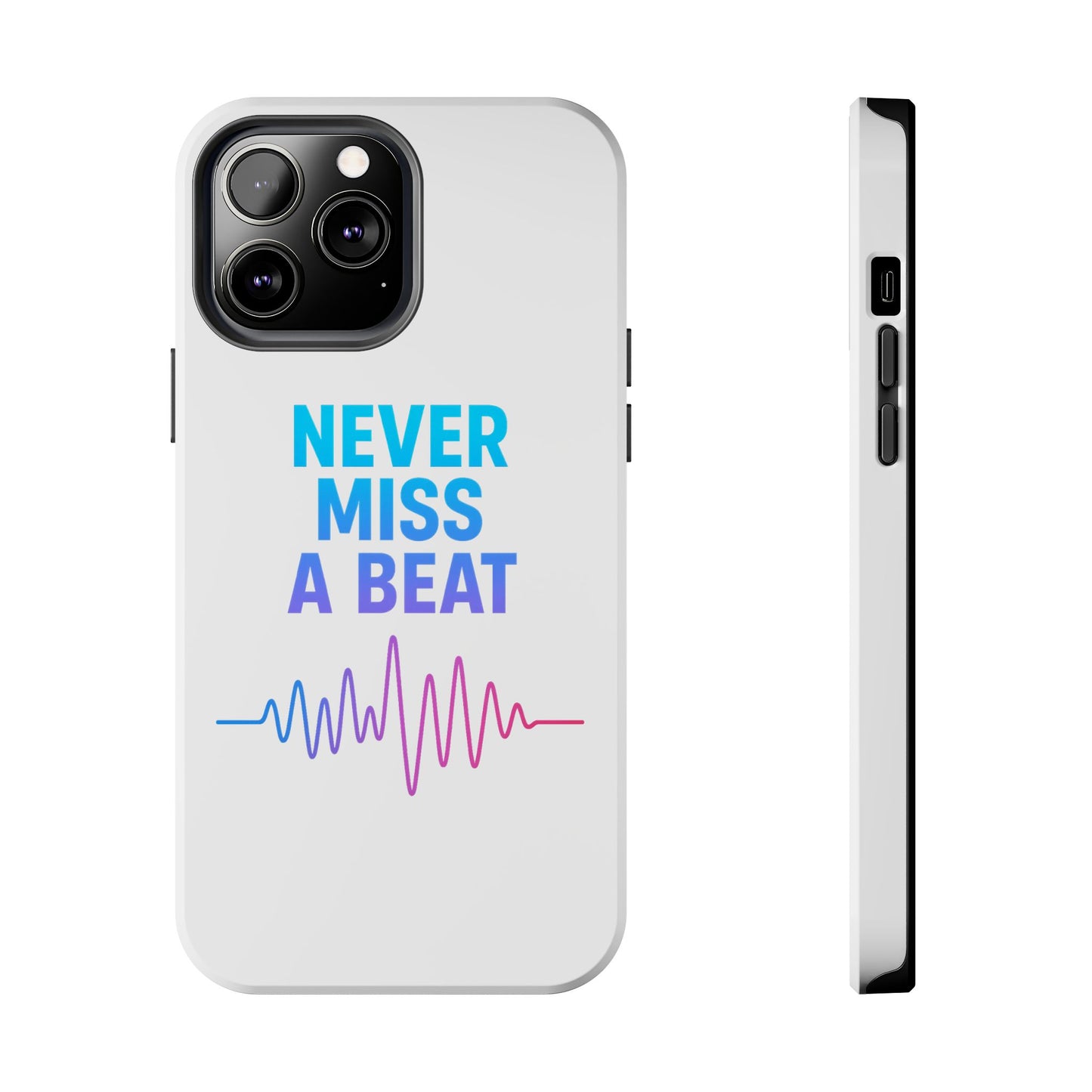 Durable Phone Cases with Motivational Design, Gifts for Music Lovers, Fitness Enthusiasts, and Trendsetters