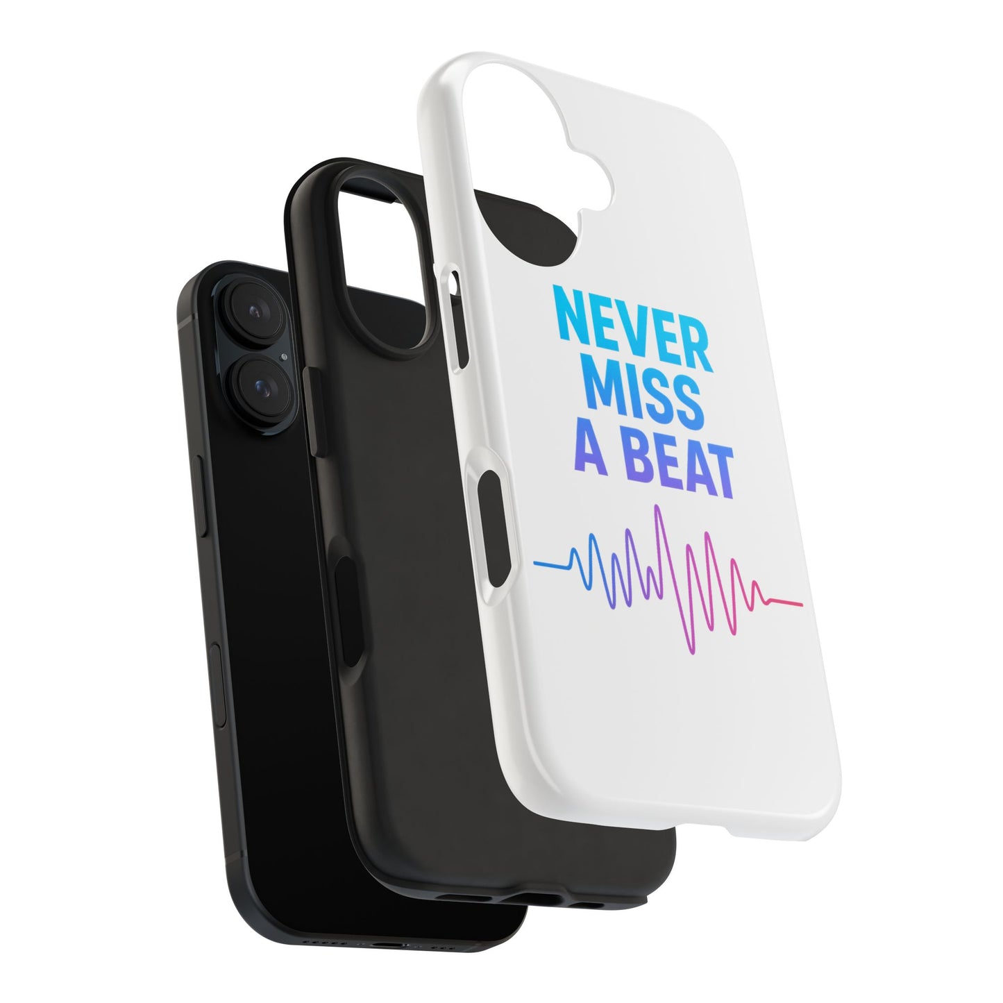 Durable Phone Cases with Motivational Design, Gifts for Music Lovers, Fitness Enthusiasts, and Trendsetters