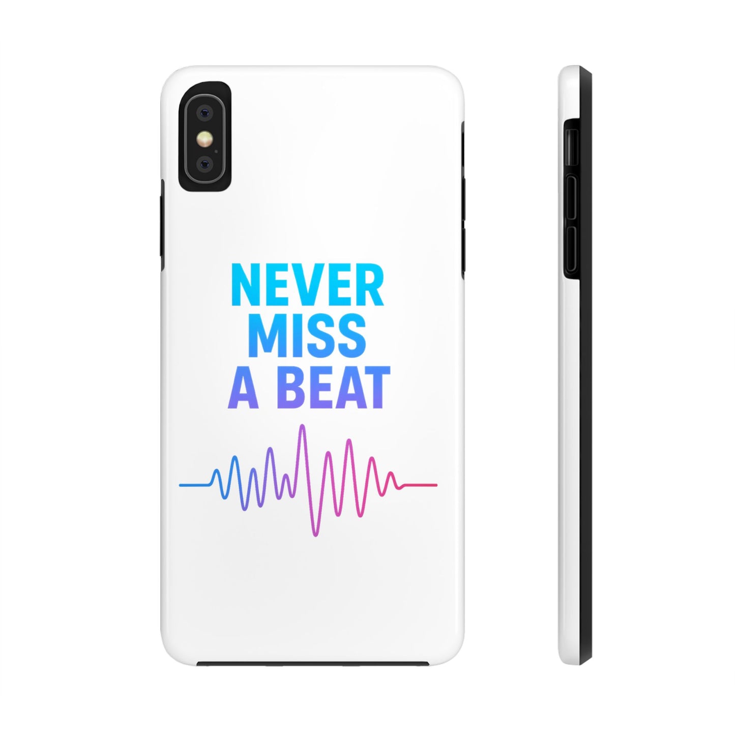 Durable Phone Cases with Motivational Design, Gifts for Music Lovers, Fitness Enthusiasts, and Trendsetters