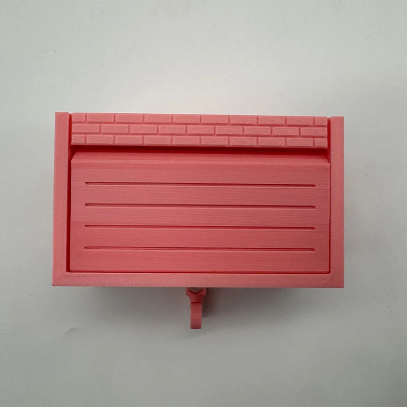 Car Garage Key Holder with Opening Door Wall Hanging Key Holder, Fun 3D Printed Key Organizer, Easy Installation Wall Decoration.