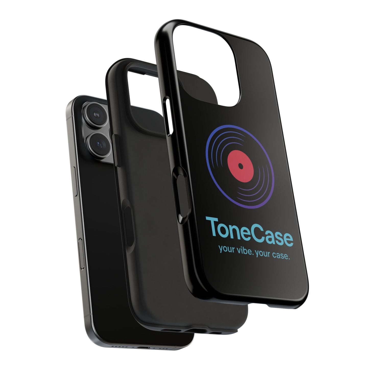 Vinyl Record Phone Case - Retro Accessories, Music Lover's Gift, Durable Protection, Unique Design, Fun Tech Gear