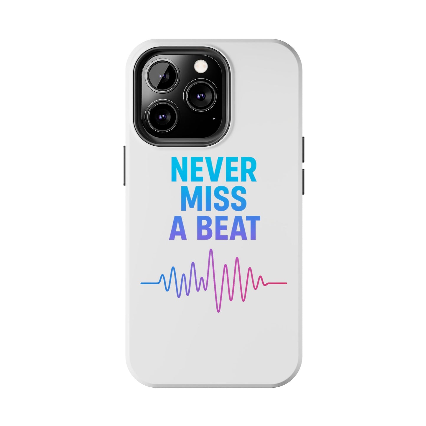 Durable Phone Cases with Motivational Design, Gifts for Music Lovers, Fitness Enthusiasts, and Trendsetters