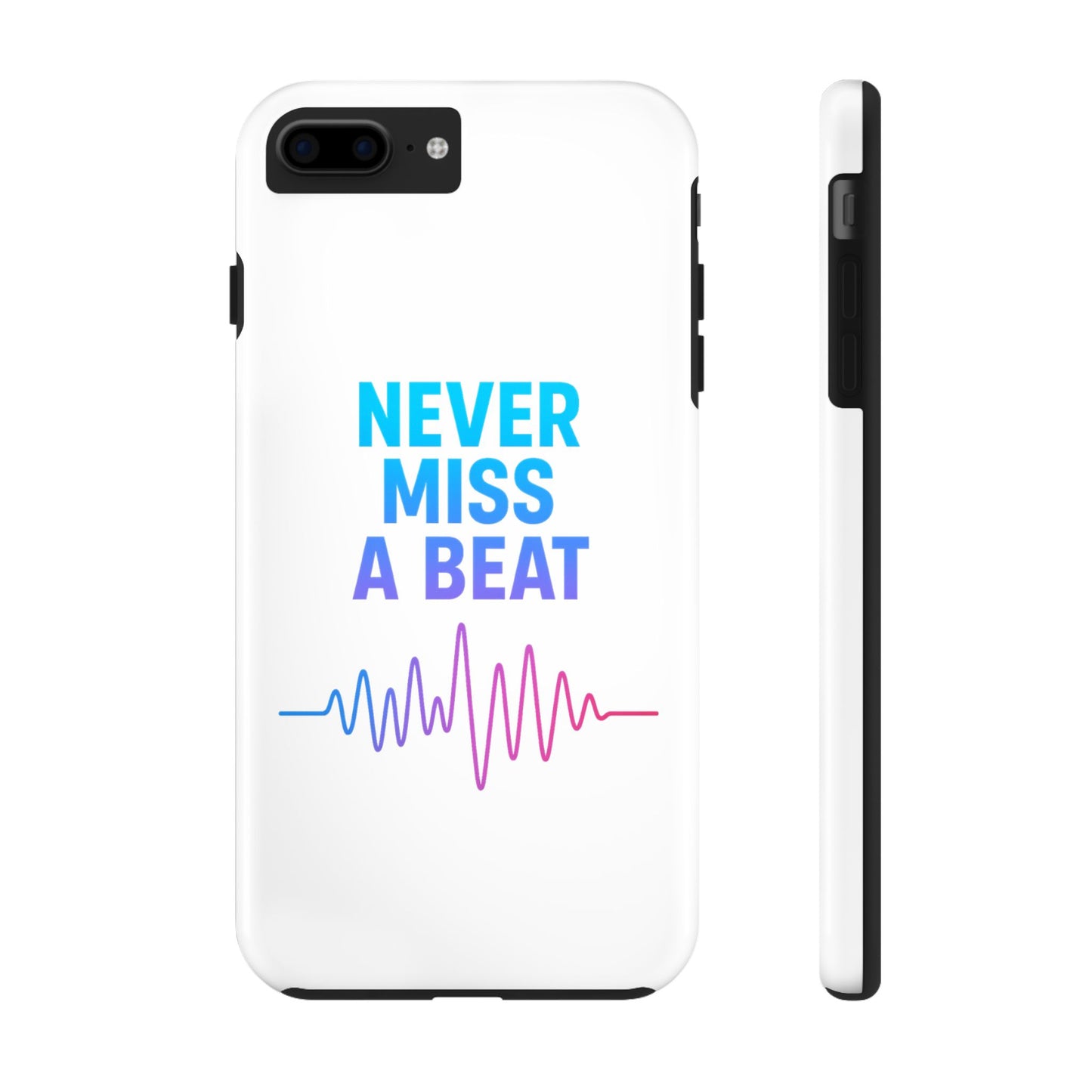 Durable Phone Cases with Motivational Design, Gifts for Music Lovers, Fitness Enthusiasts, and Trendsetters