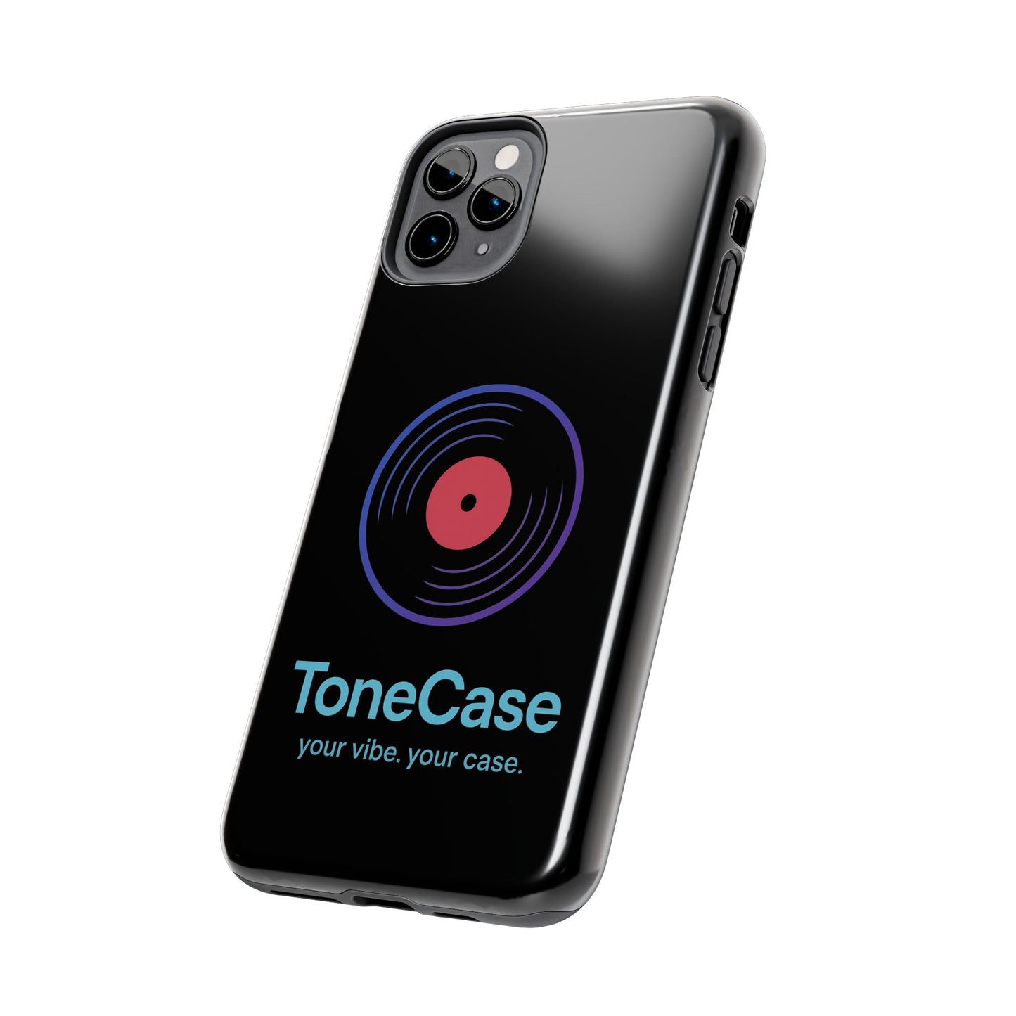 Vinyl Record Phone Case - Retro Accessories, Music Lover's Gift, Durable Protection, Unique Design, Fun Tech Gear