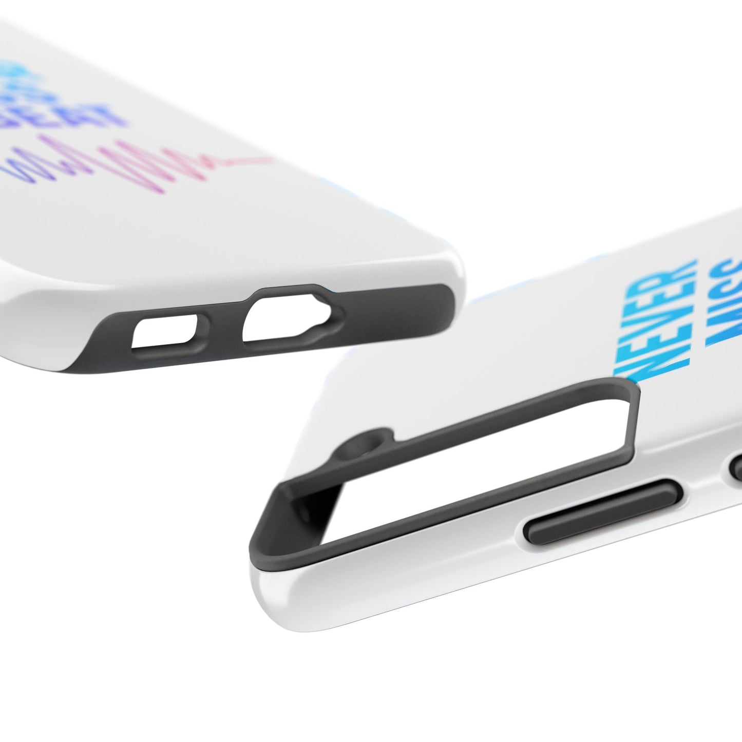 Durable Phone Cases with Motivational Design, Gifts for Music Lovers, Fitness Enthusiasts, and Trendsetters