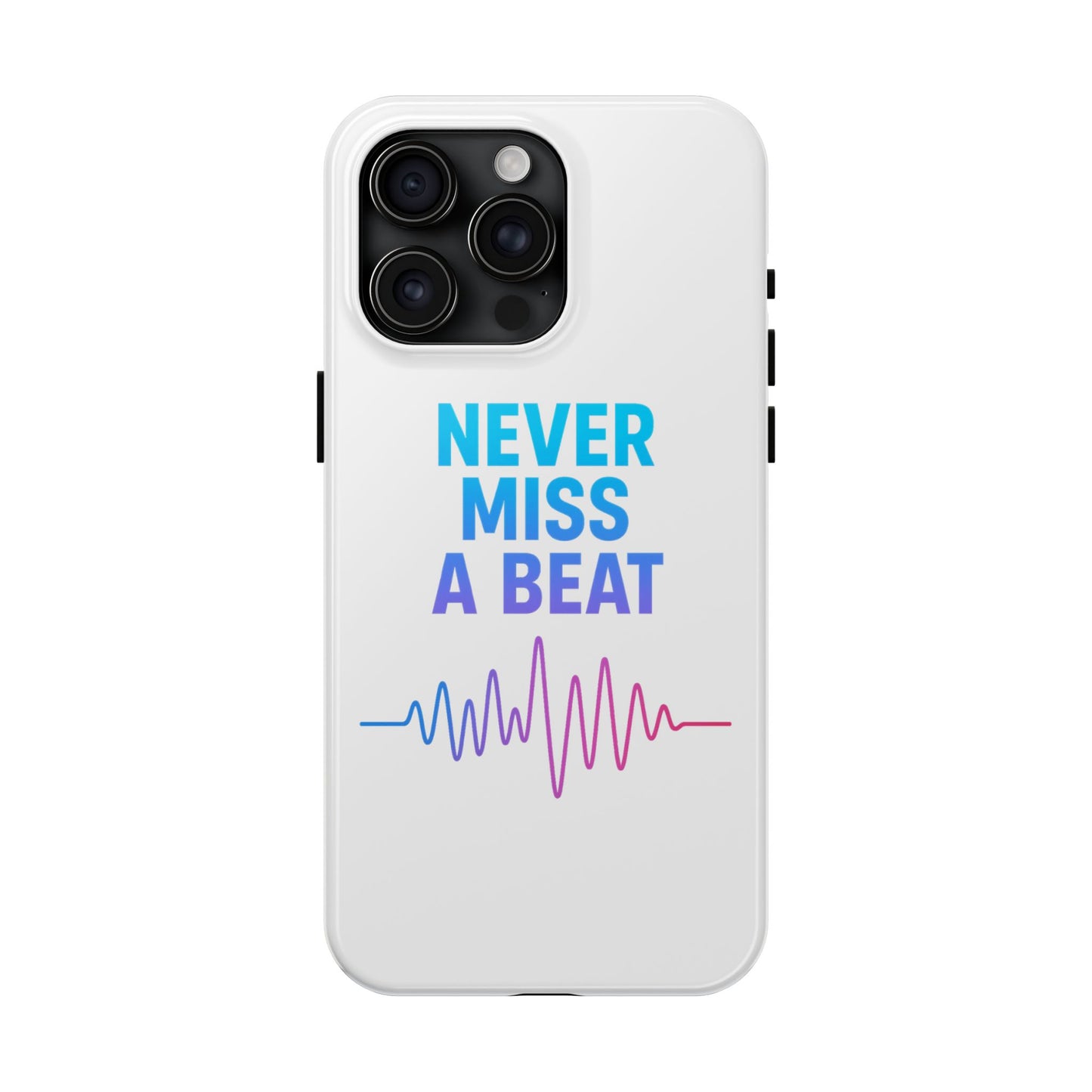 Durable Phone Cases with Motivational Design, Gifts for Music Lovers, Fitness Enthusiasts, and Trendsetters