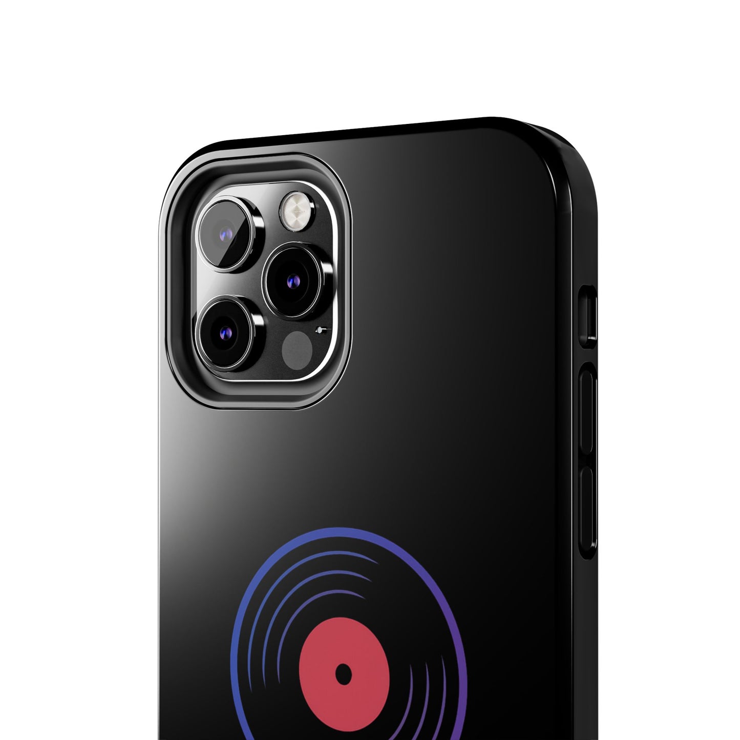 Vinyl Record Phone Case - Retro Accessories, Music Lover's Gift, Durable Protection, Unique Design, Fun Tech Gear