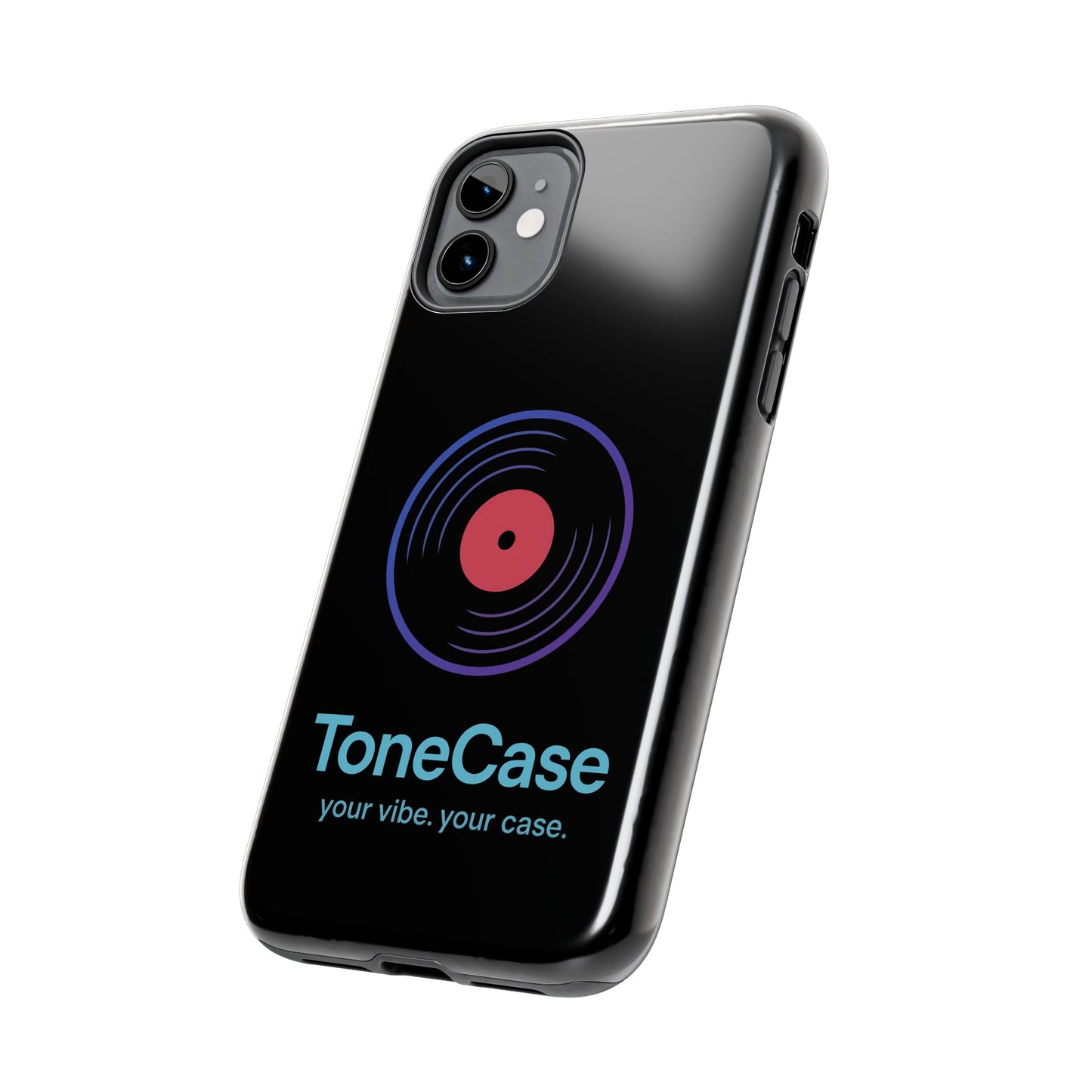 Vinyl Record Phone Case - Retro Accessories, Music Lover's Gift, Durable Protection, Unique Design, Fun Tech Gear