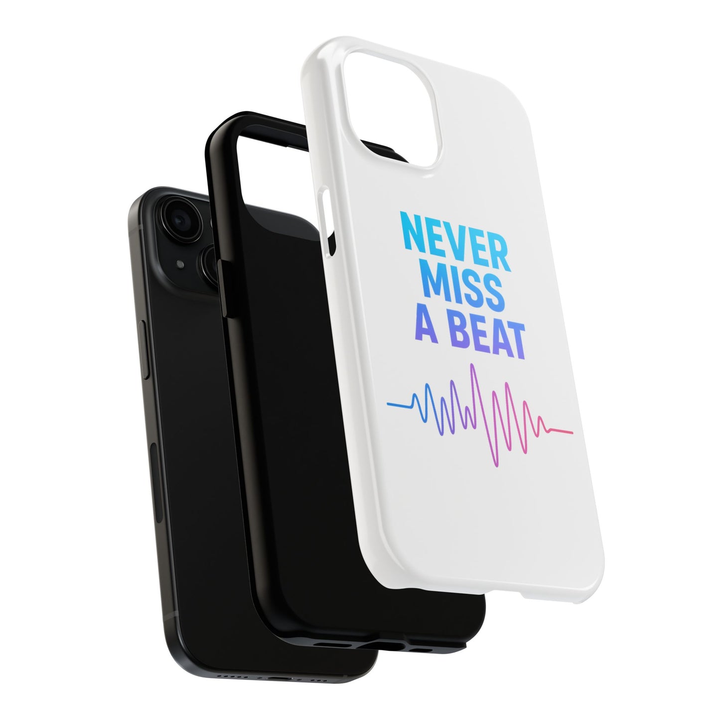 Durable Phone Cases with Motivational Design, Gifts for Music Lovers, Fitness Enthusiasts, and Trendsetters
