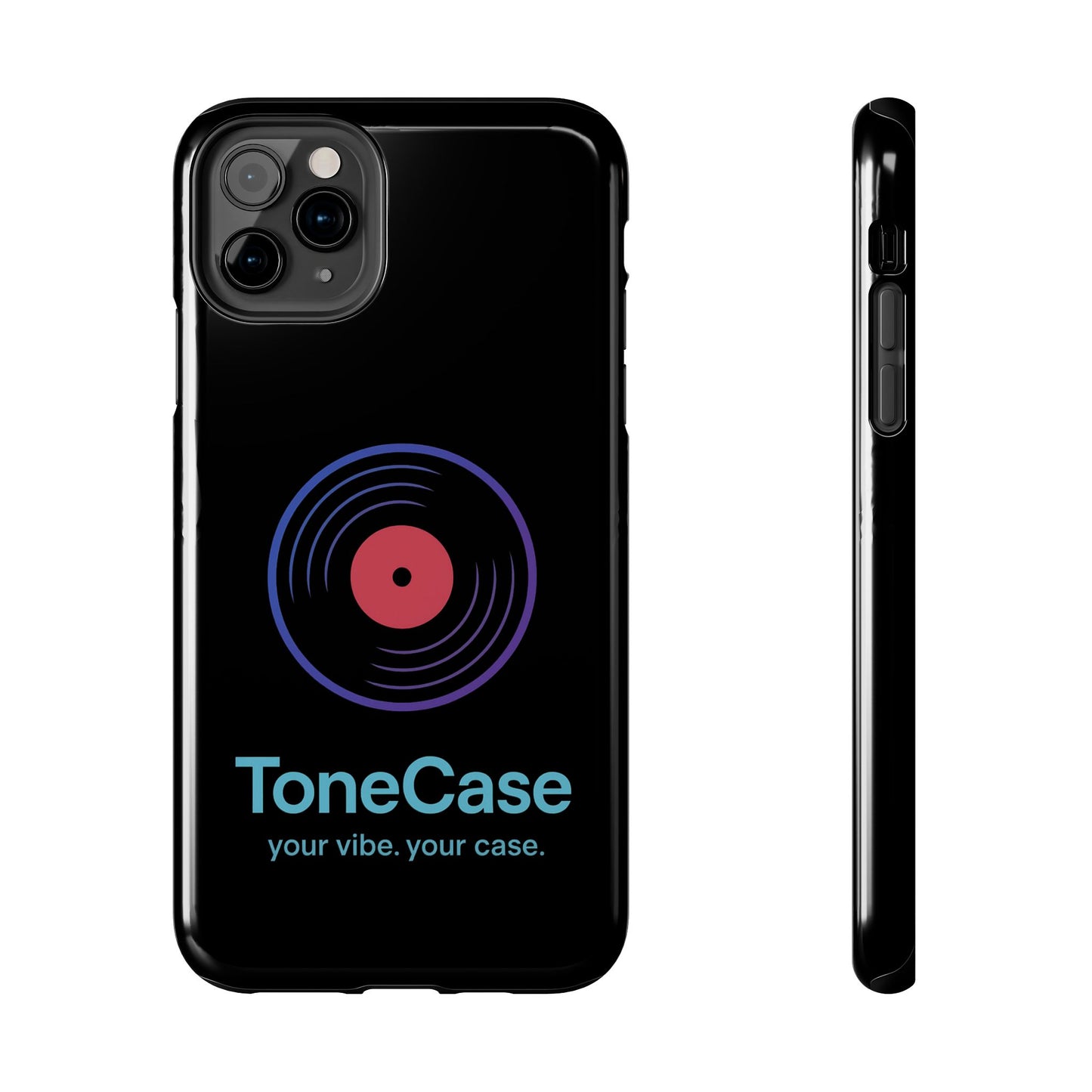 Vinyl Record Phone Case - Retro Accessories, Music Lover's Gift, Durable Protection, Unique Design, Fun Tech Gear