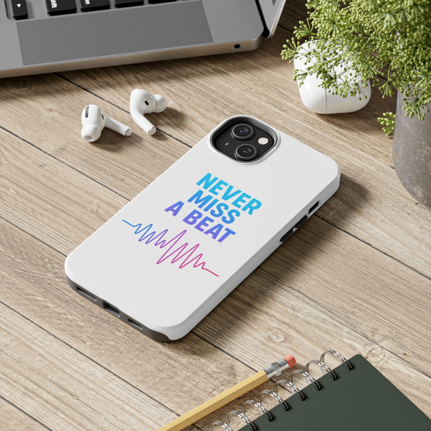 Durable Phone Cases with Motivational Design, Gifts for Music Lovers, Fitness Enthusiasts, and Trendsetters