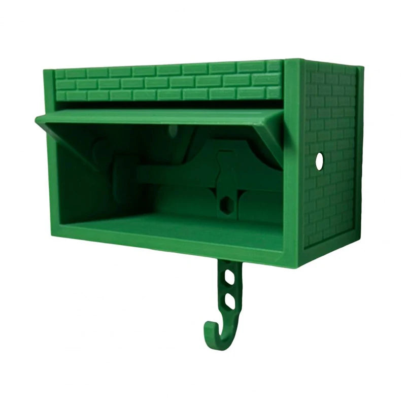 Car Garage Key Holder with Opening Door Wall Hanging Key Holder, Fun 3D Printed Key Organizer, Easy Installation Wall Decoration.