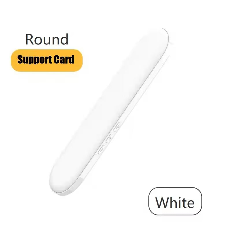 Bone Conduction Music Box Wireless Bluetooth-Compatible Speaker Stereo Bass under Pillow Improve Sleep Travel for Facebook-Blue.